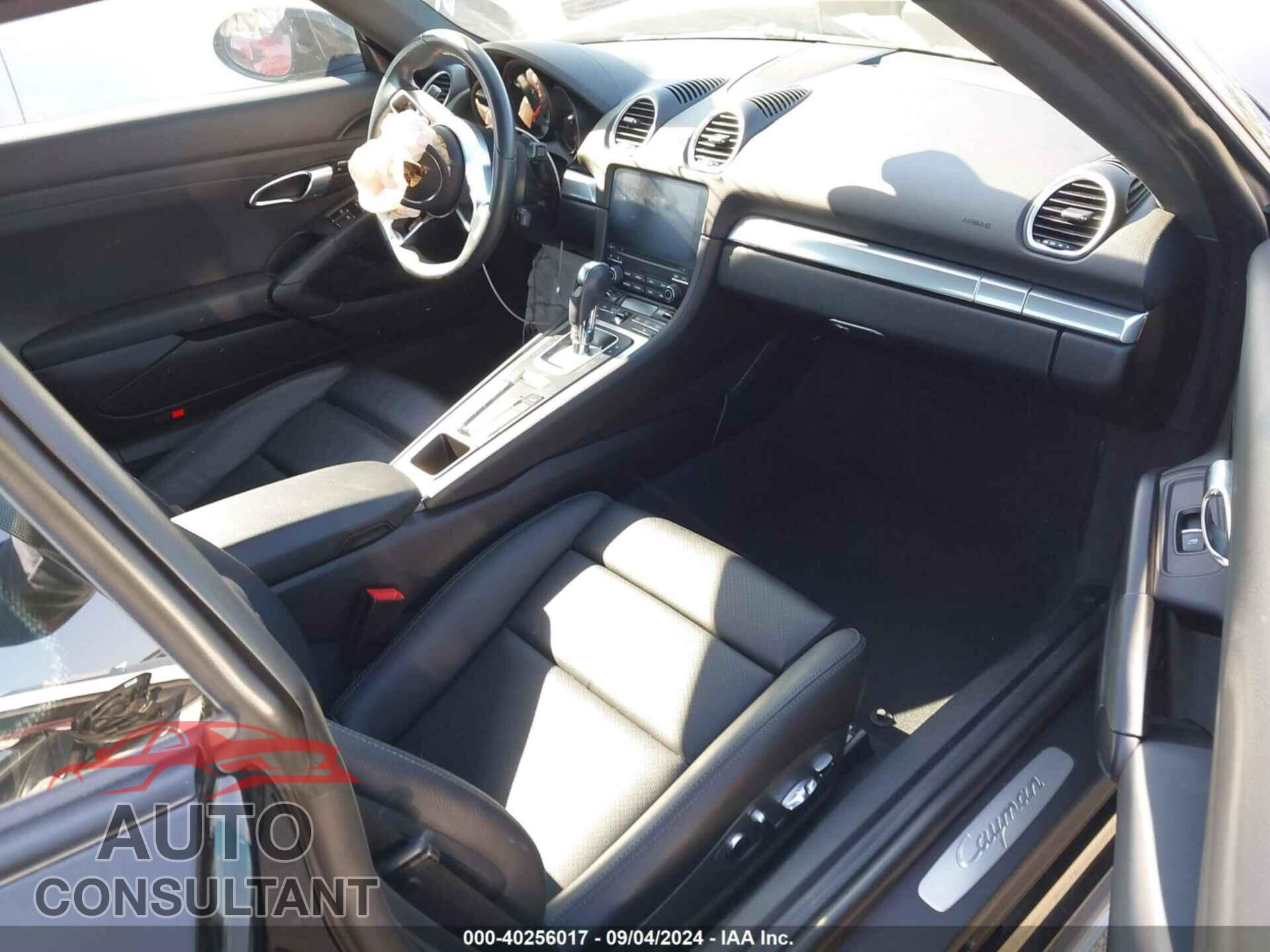 PORSCHE 718 CAYMAN 2017 - WP0AA2A81HS270162