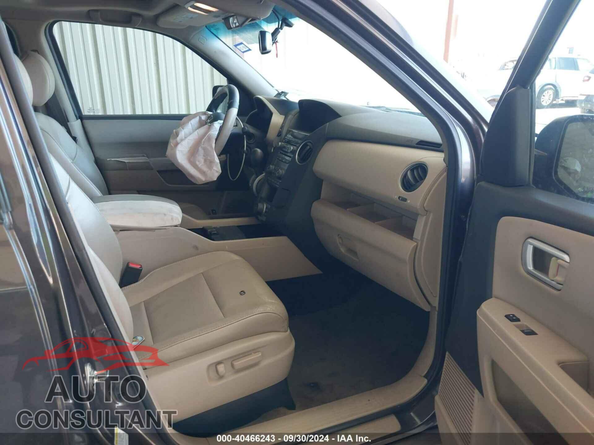 HONDA PILOT 2014 - 5FNYF3H66EB012223