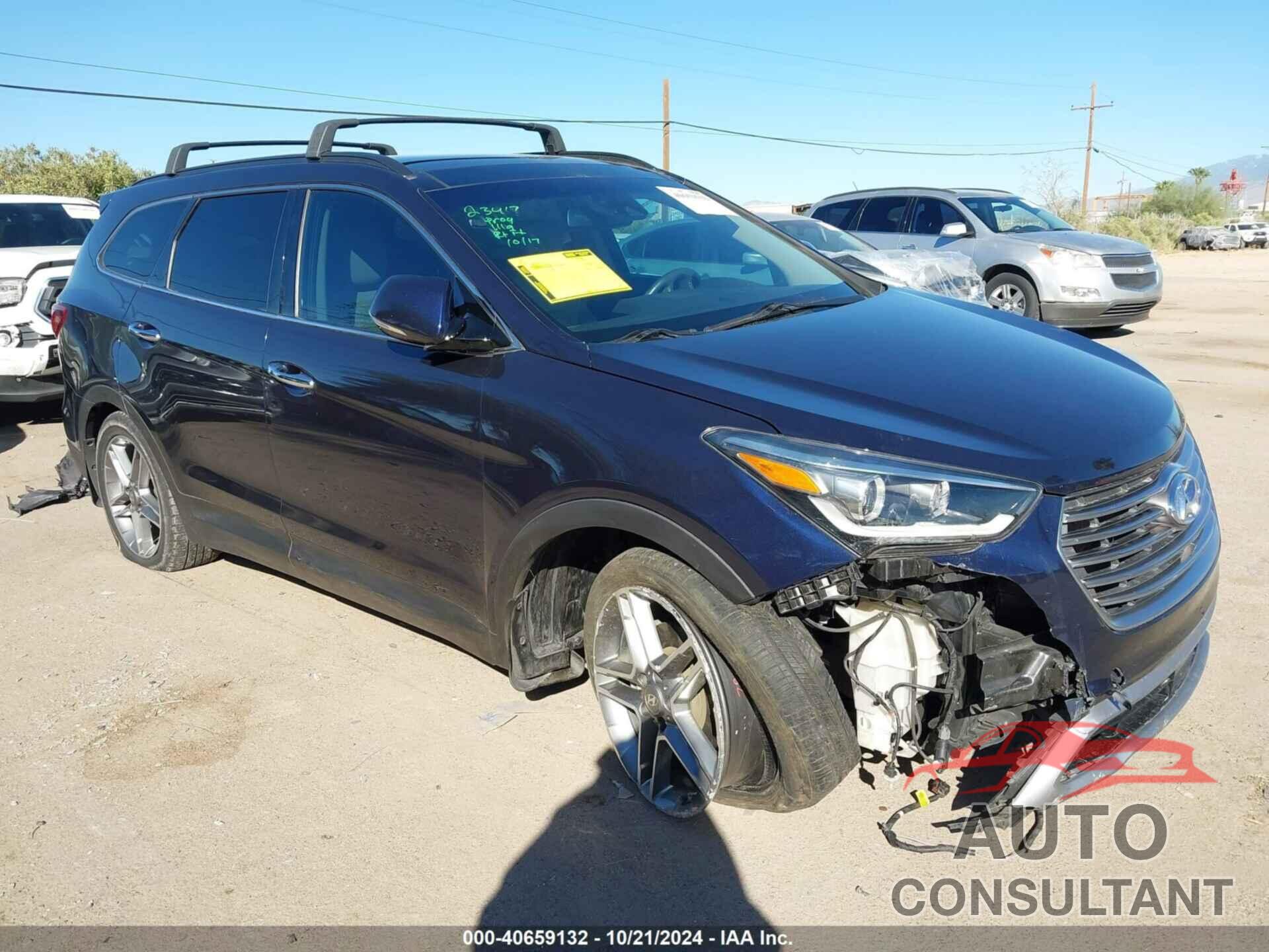 HYUNDAI SANTA FE 2018 - KM8SR4HF2JU283053