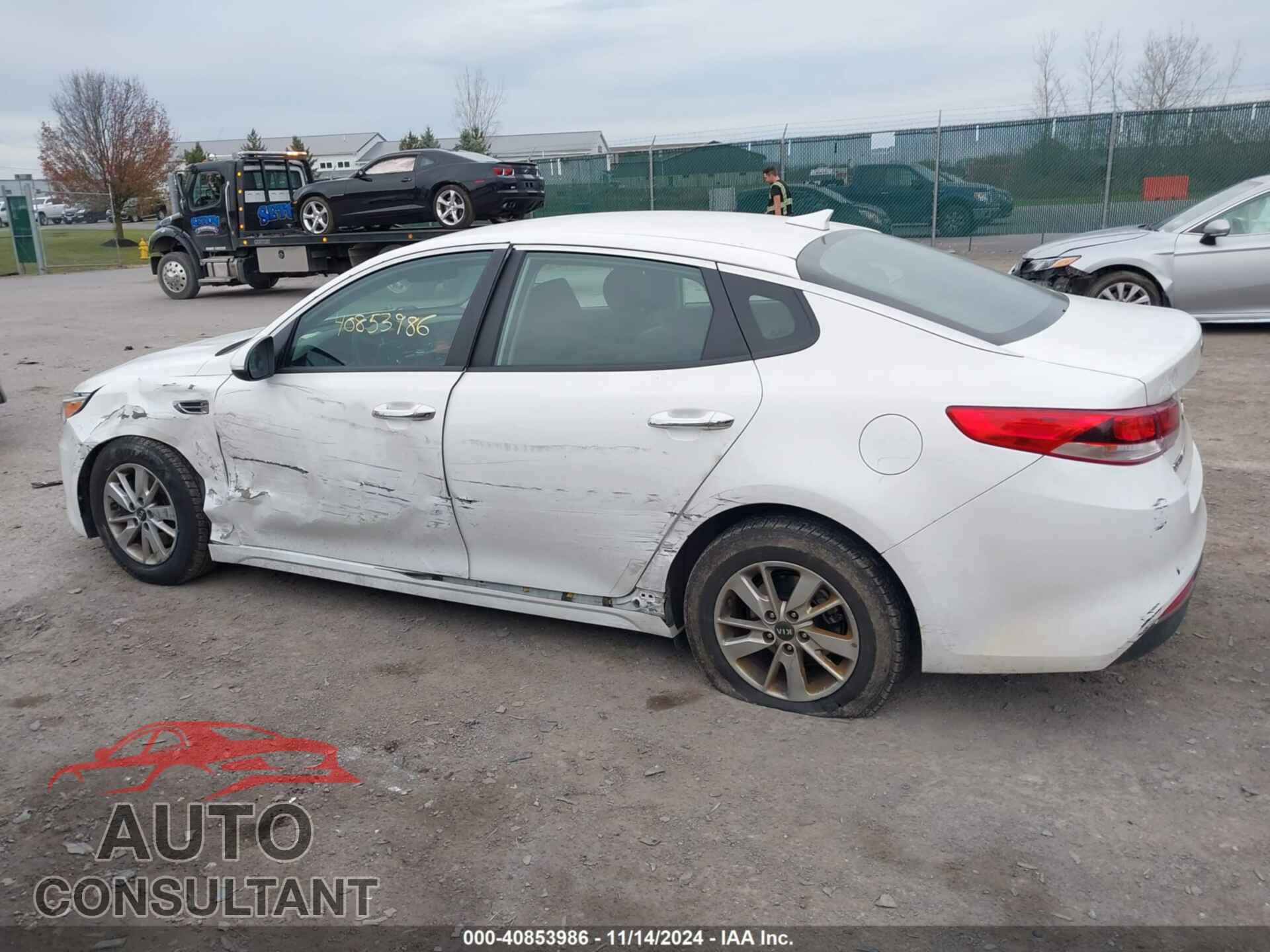 KIA OPTIMA 2016 - KNAGT4L3XG5073793