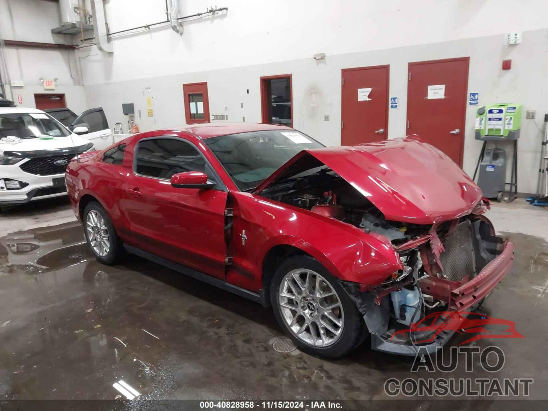 FORD MUSTANG 2012 - 1ZVBP8AM3C5247909