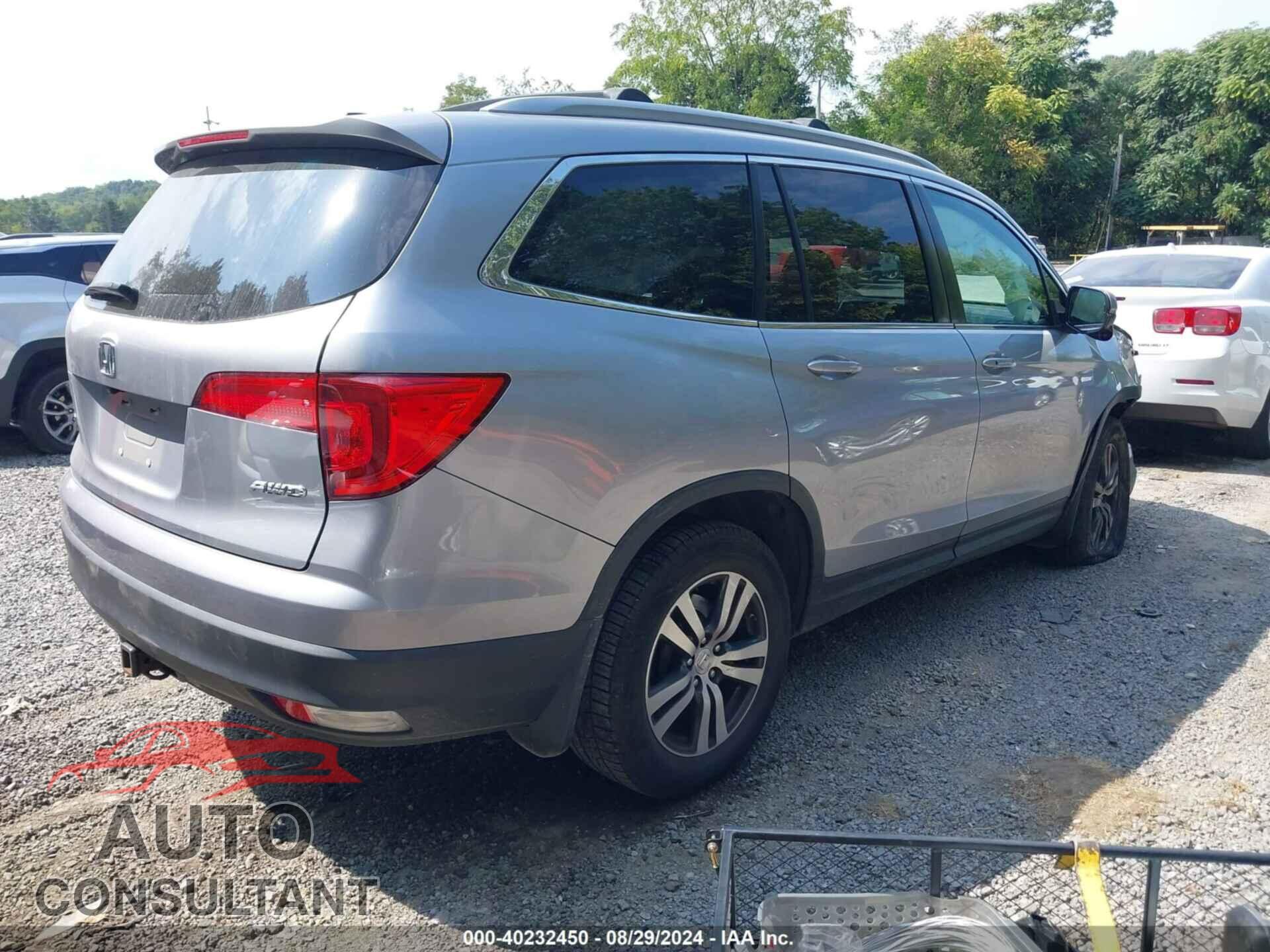 HONDA PILOT 2016 - 5FNYF6H64GB044558