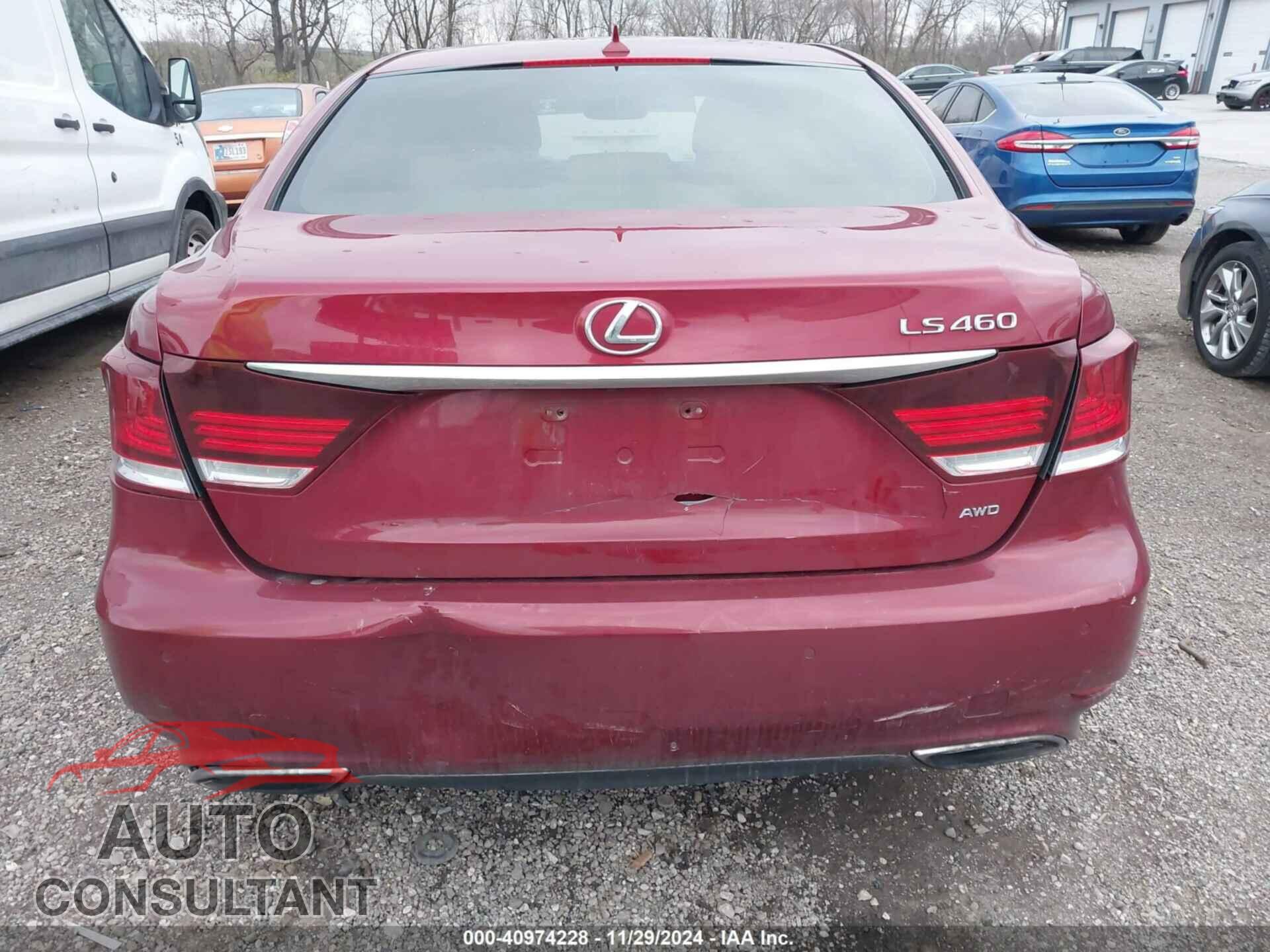 LEXUS LS 460 2013 - JTHCL1EF0D5016228