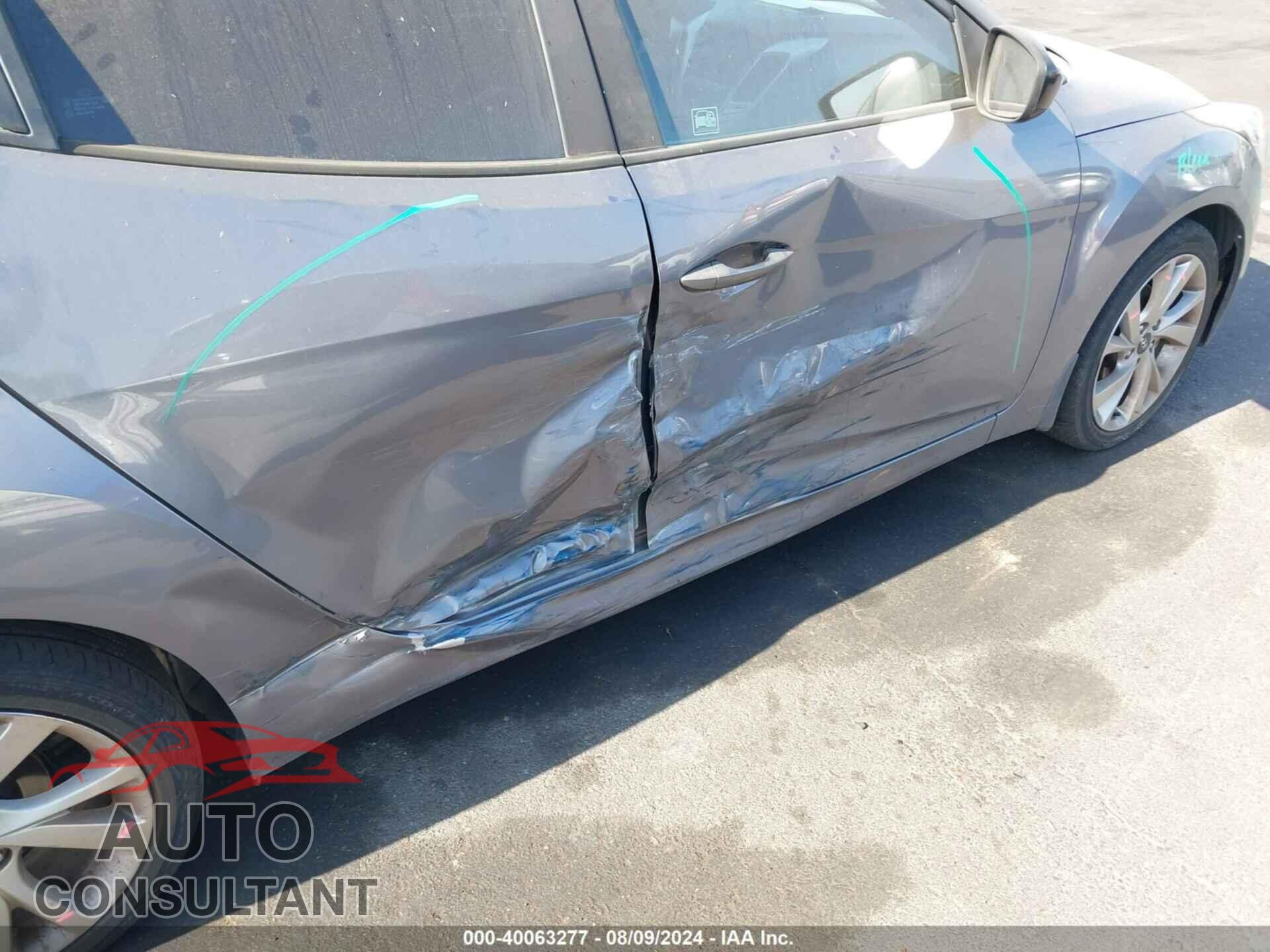 HYUNDAI VELOSTER 2016 - KMHTC6AD0GU299531
