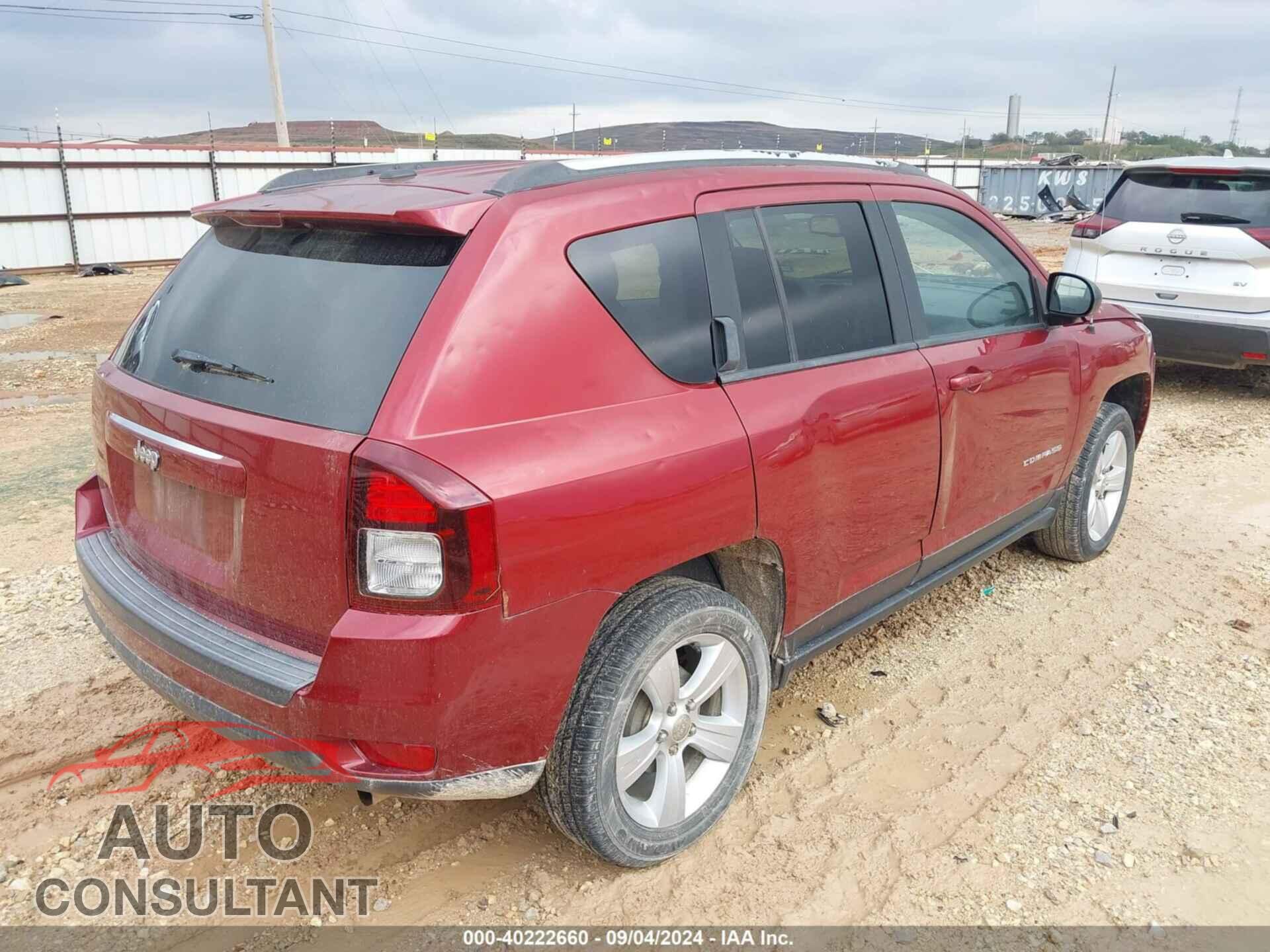 JEEP COMPASS 2016 - 1C4NJCBAXGD705577