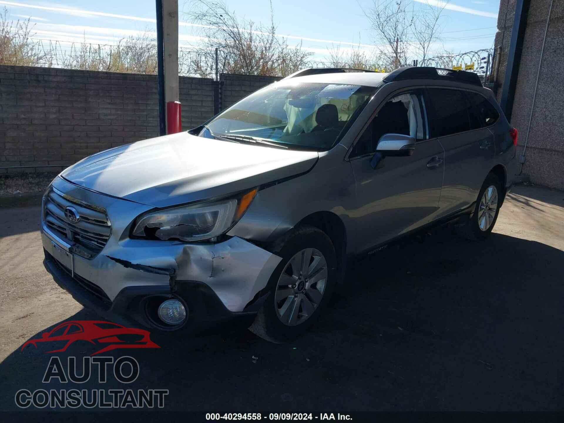 SUBARU OUTBACK 2017 - 4S4BSAFCXH3313010