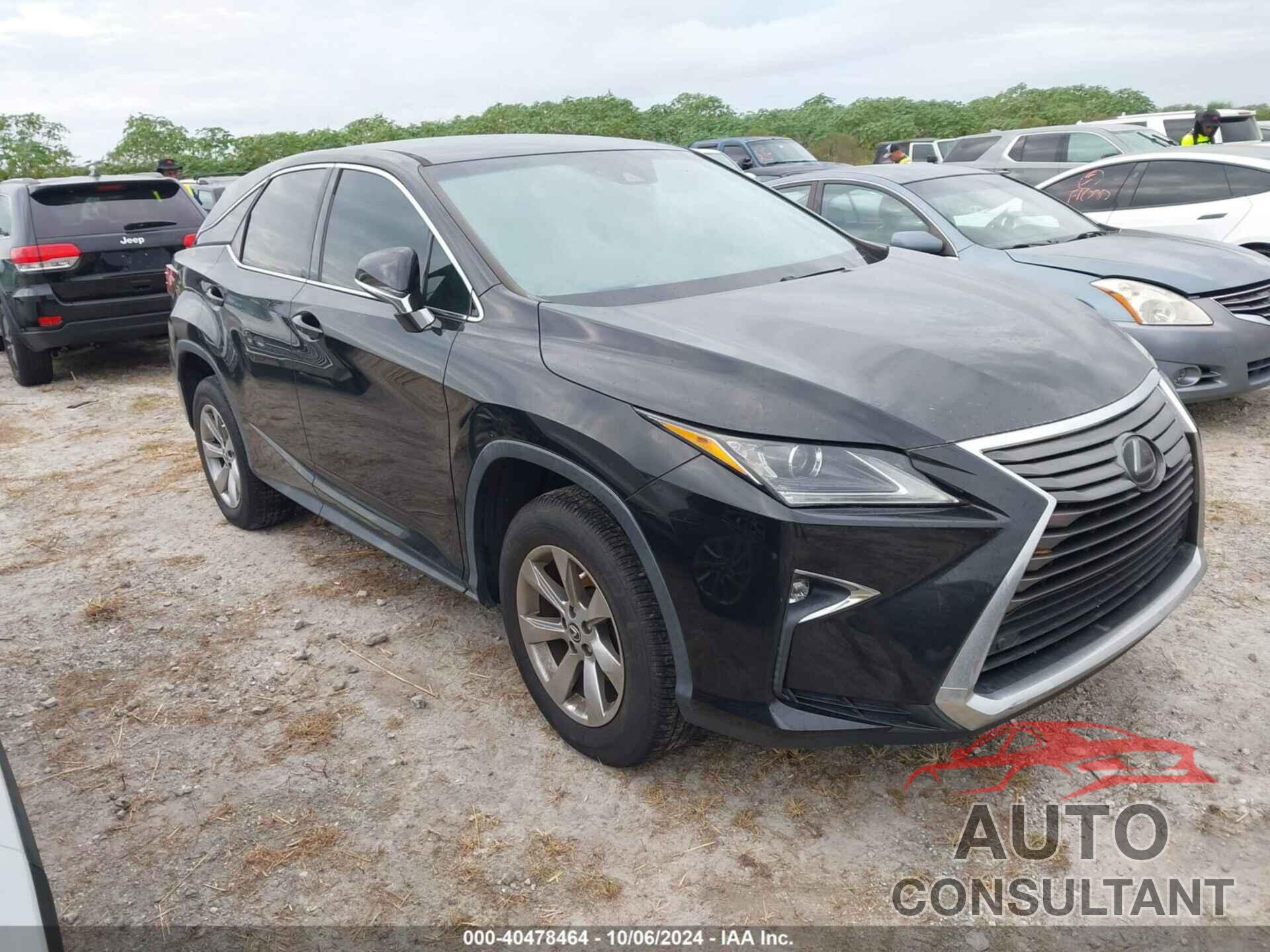 LEXUS RX 2018 - 2T2ZZMCA0JC103589