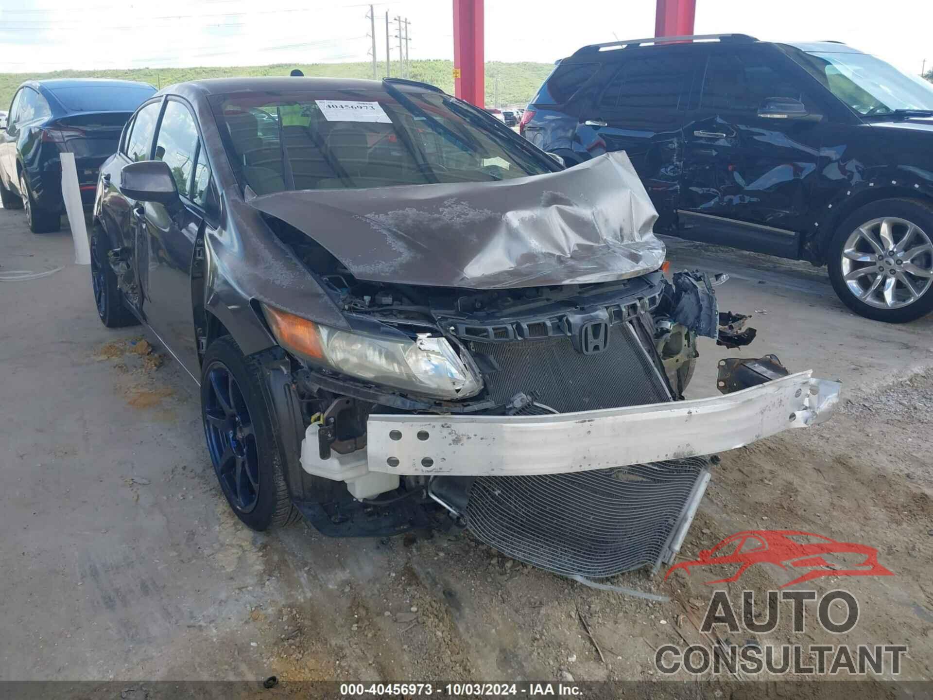 HONDA CIVIC 2012 - 2HGFB2F5XCH542131