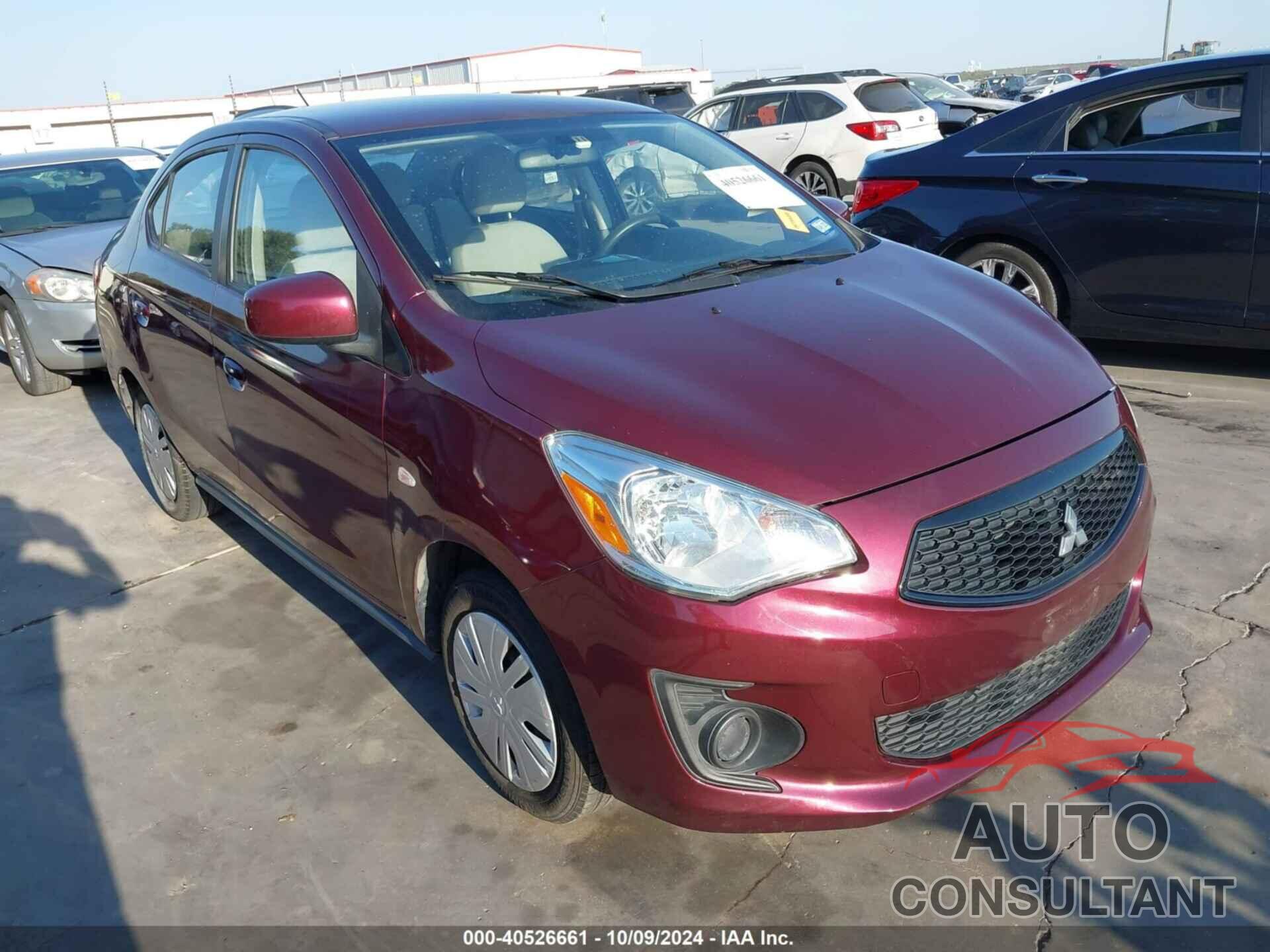 MITSUBISHI MIRAGE G4 2020 - ML32F3FJ5LHF05729