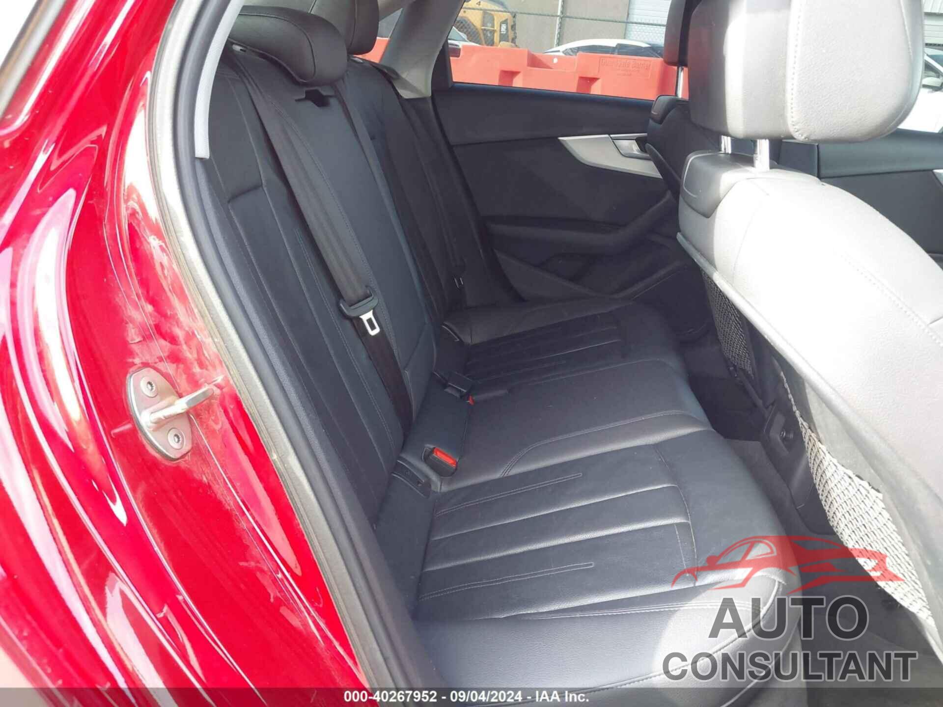 AUDI A4 2017 - WAUGNAF4XHN007775