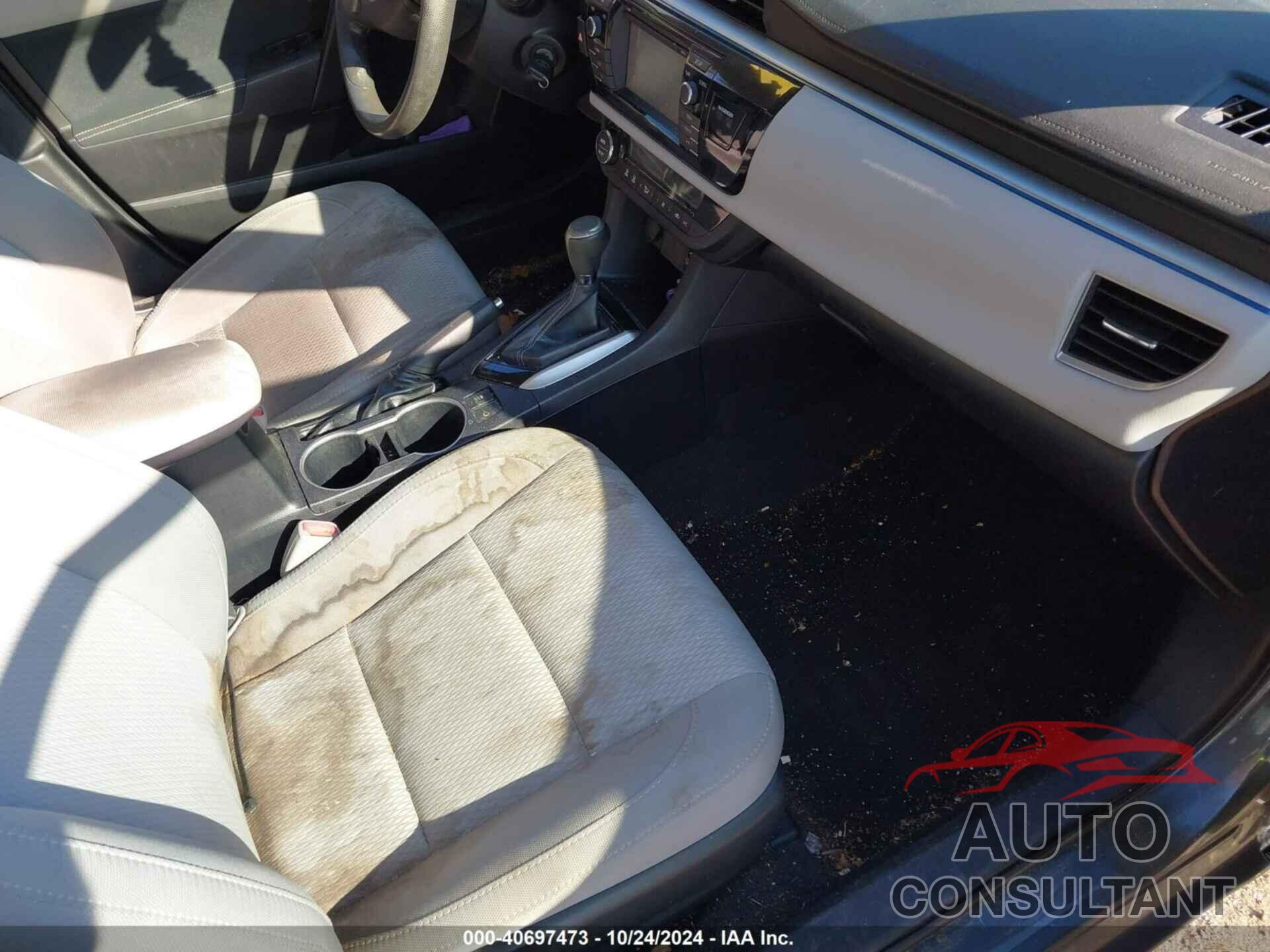 TOYOTA COROLLA 2016 - 2T1BURHE7GC534193