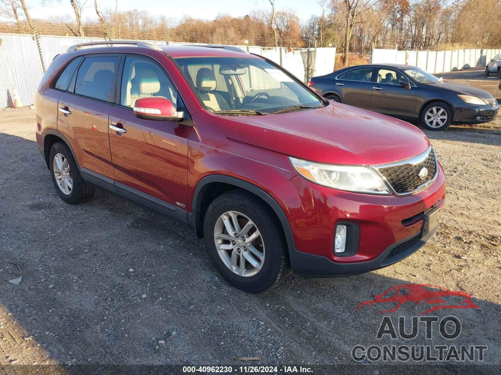 KIA SORENTO 2014 - 5XYKTDA69EG481636