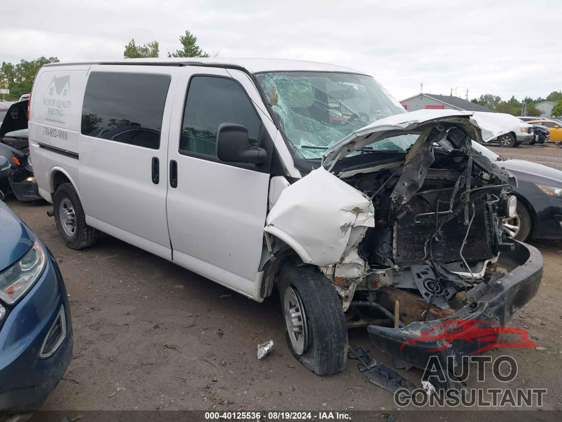 CHEVROLET EXPRESS 2500 2012 - 1GCWGFCA7C1123418