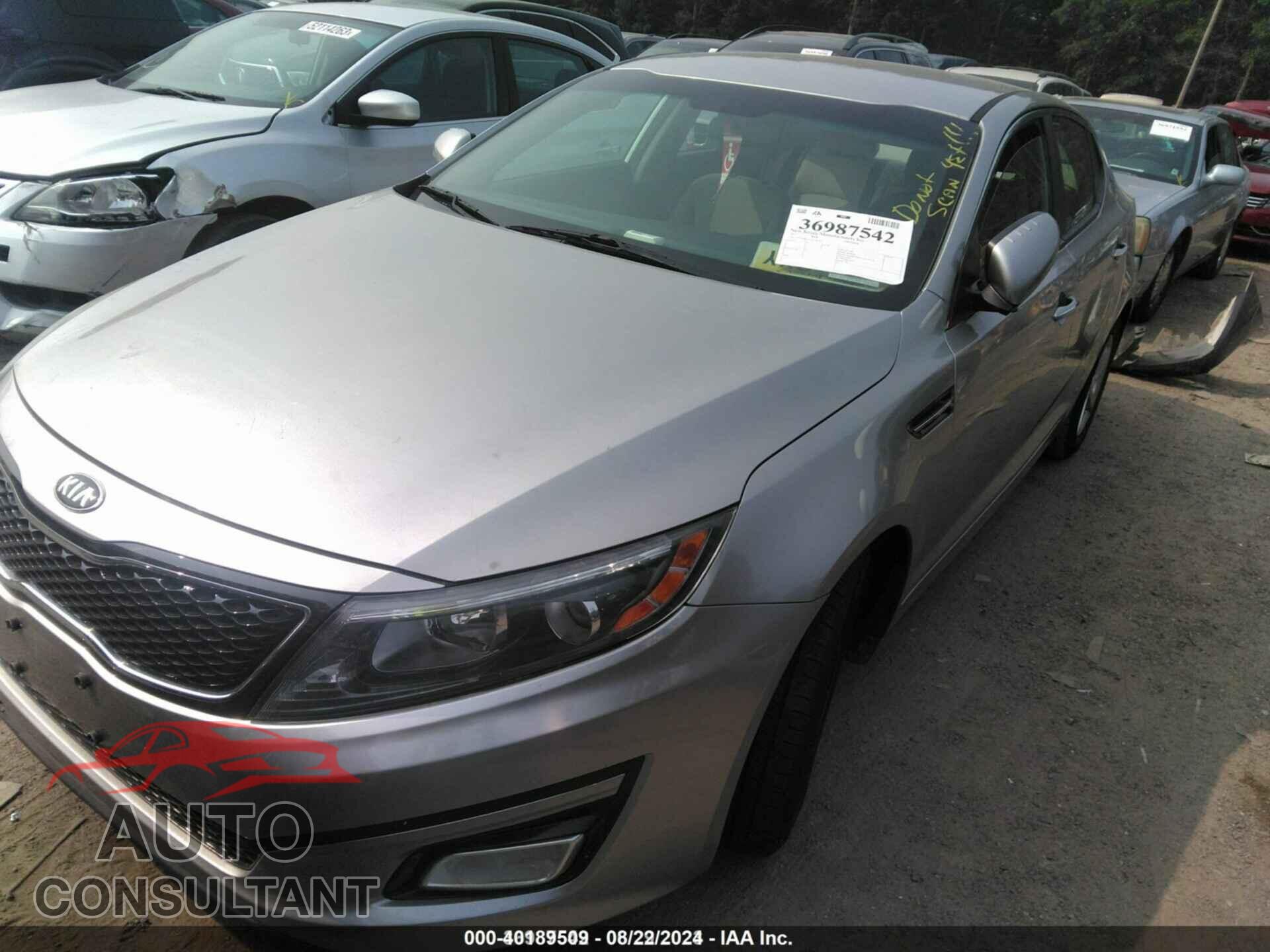 KIA OPTIMA 2015 - KNAGM4A71F5587615