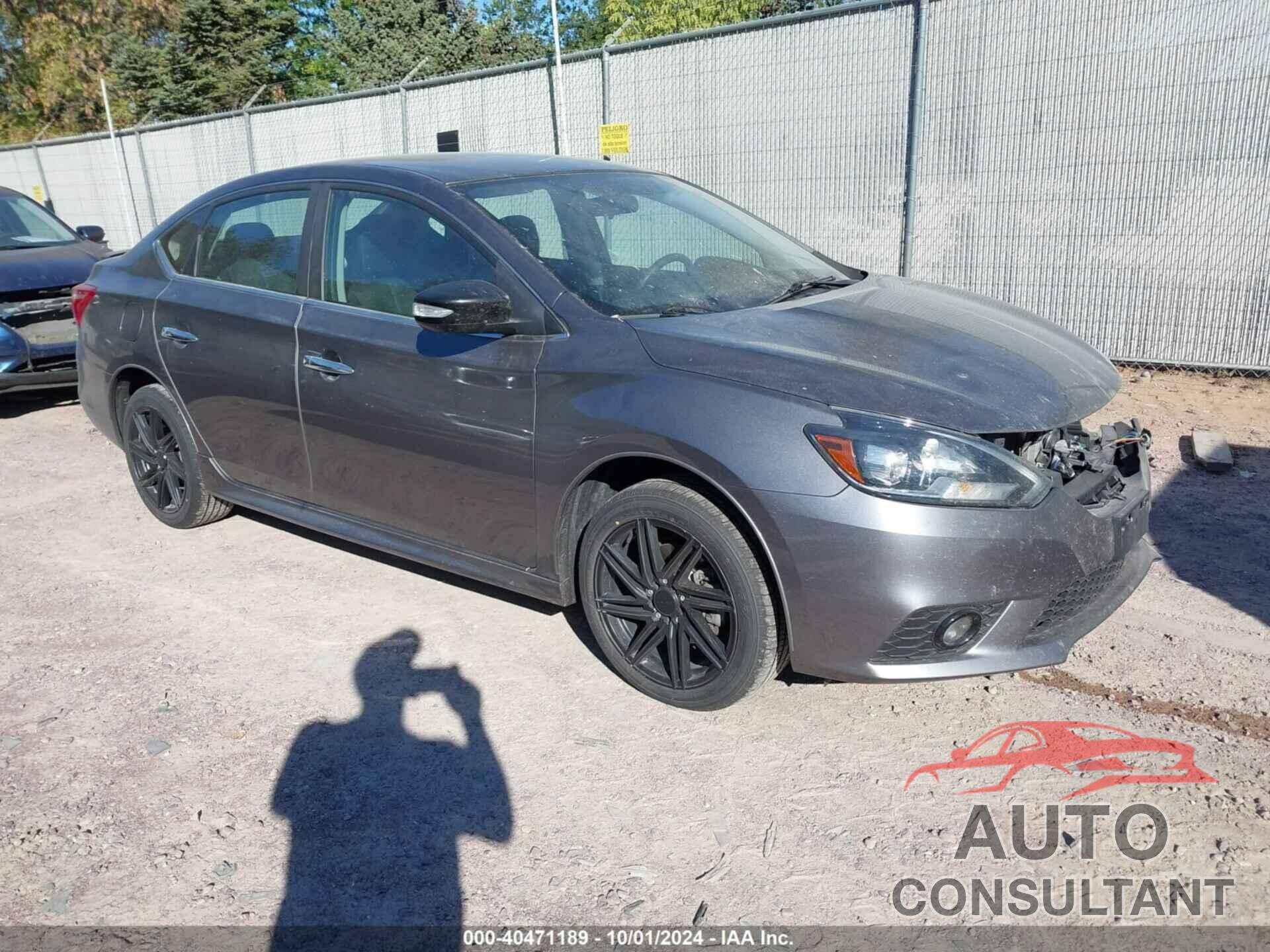 NISSAN SENTRA 2018 - 3N1AB7AP1JY253969