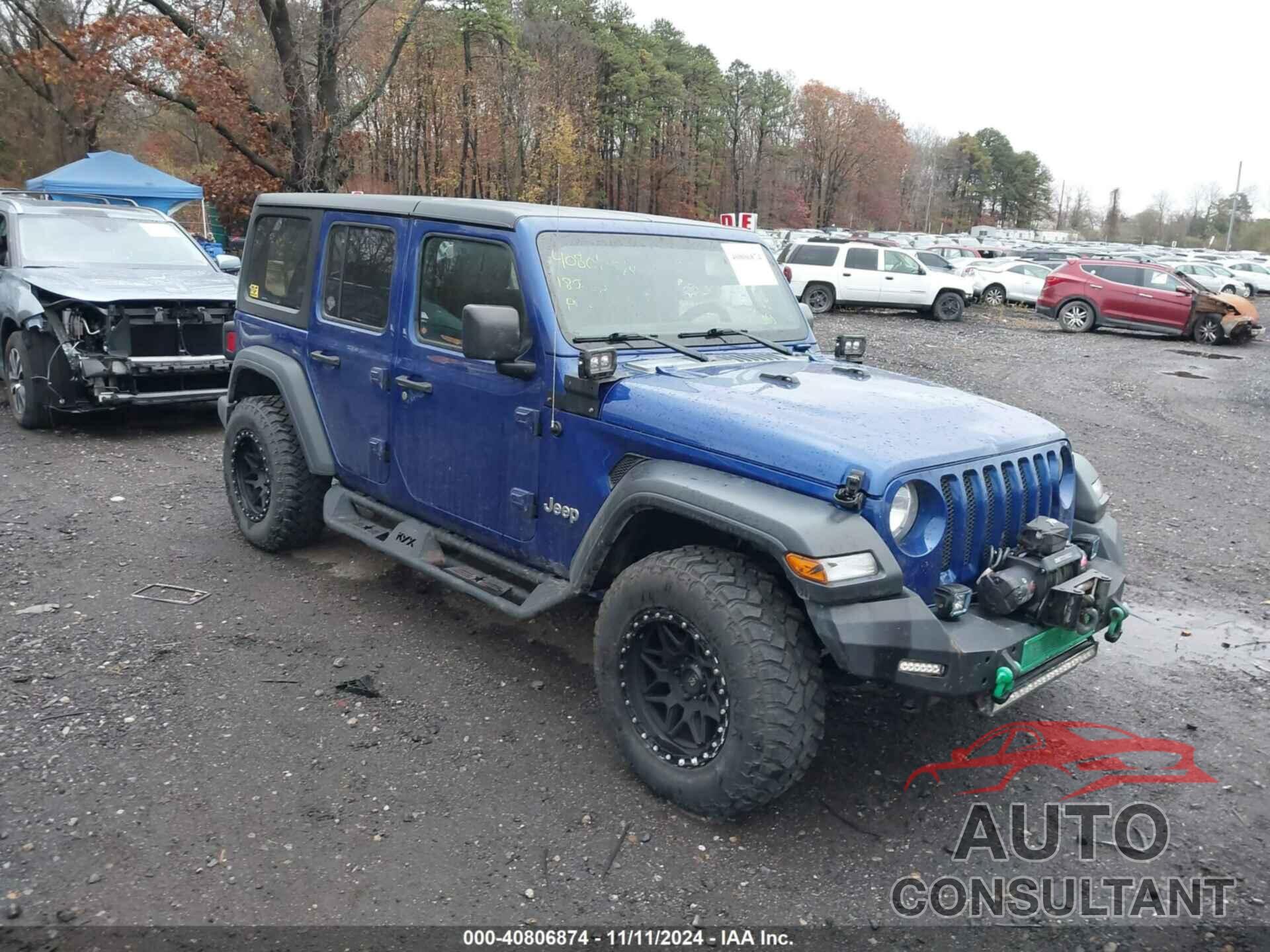 JEEP WRANGLER UNLIMITED 2018 - 1C4HJXDG7JW280370
