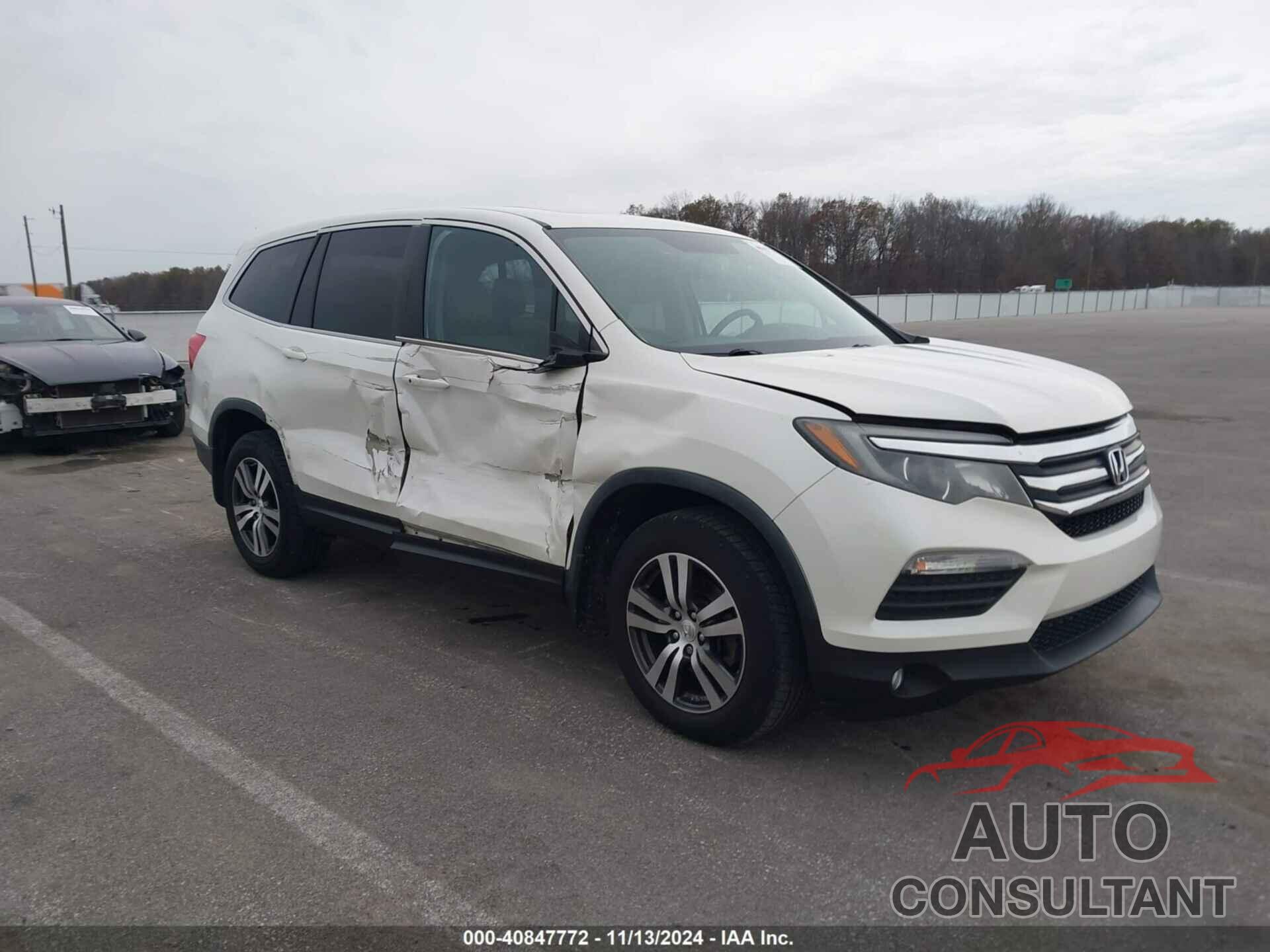 HONDA PILOT 2016 - 5FNYF6H8XGB035901