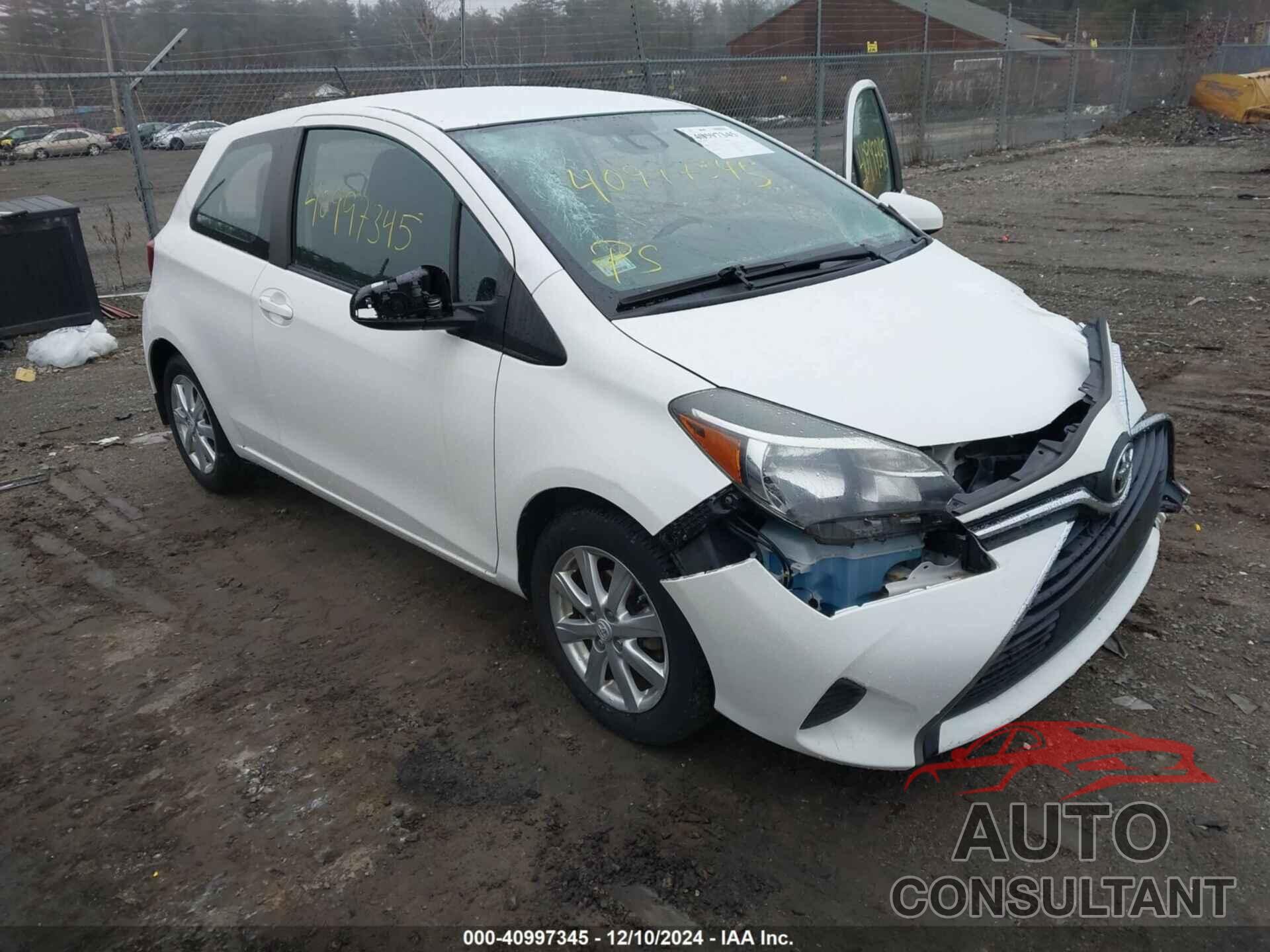 TOYOTA YARIS 2017 - VNKJTUD31HA073656