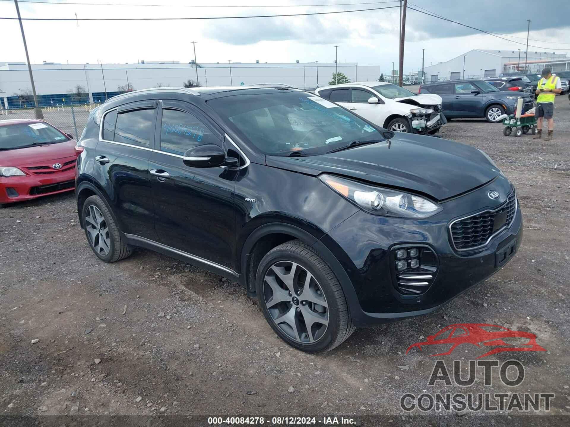 KIA SPORTAGE 2017 - KNDPRCA63H7210040