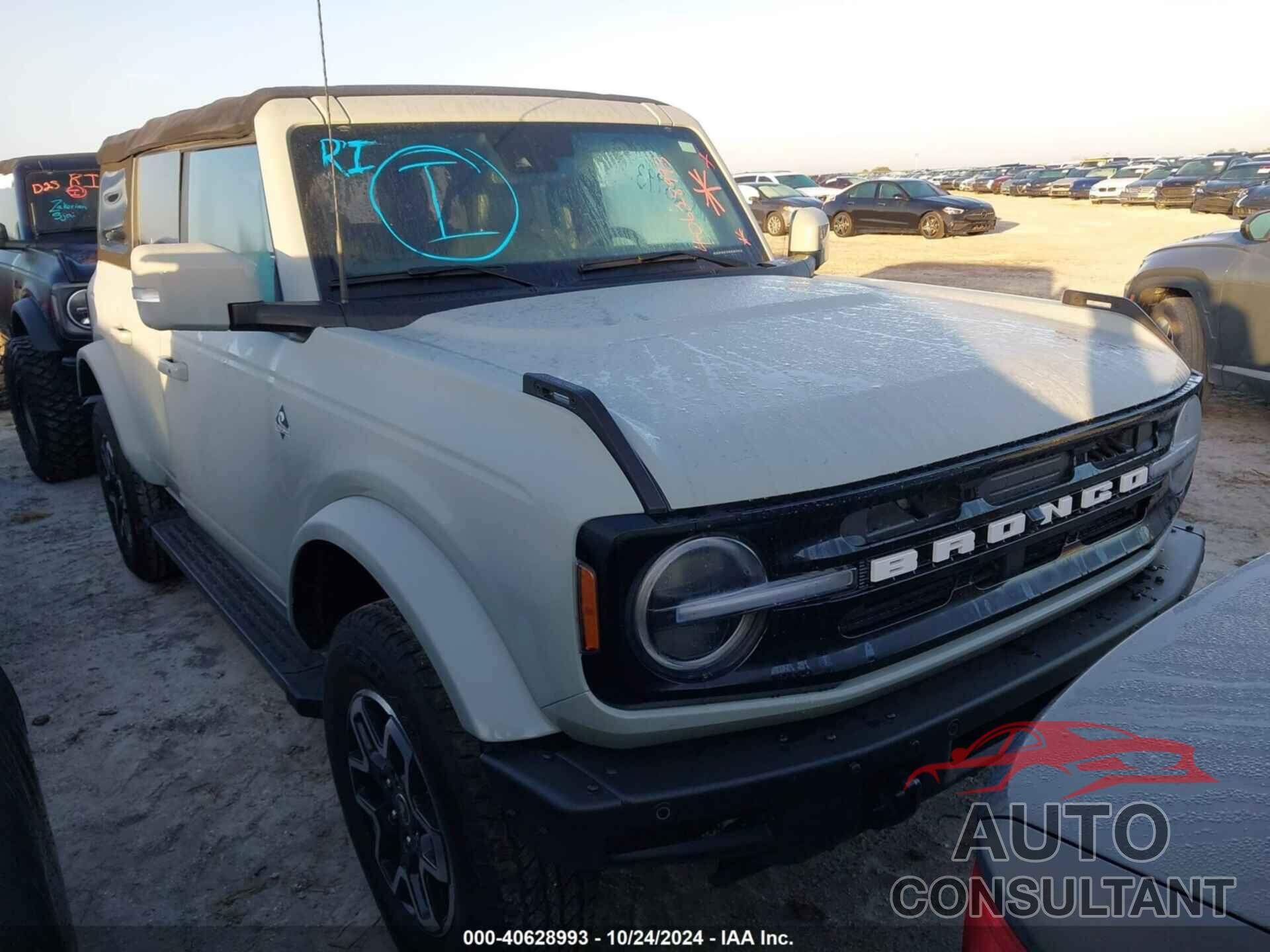 FORD BRONCO 2022 - 1FMEE5DPXNLB48735