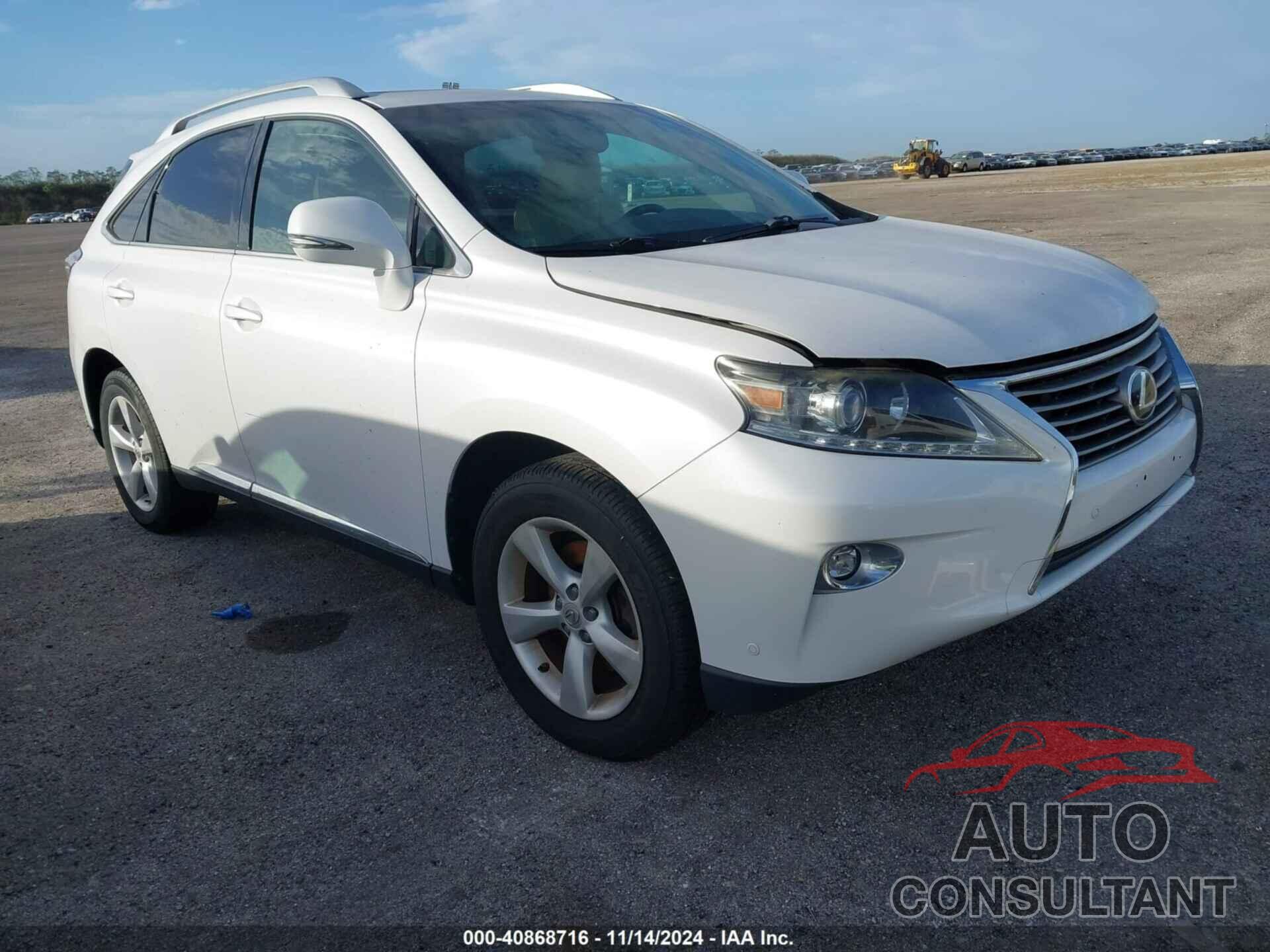 LEXUS RX 350 2015 - 2T2BK1BA9FC279036