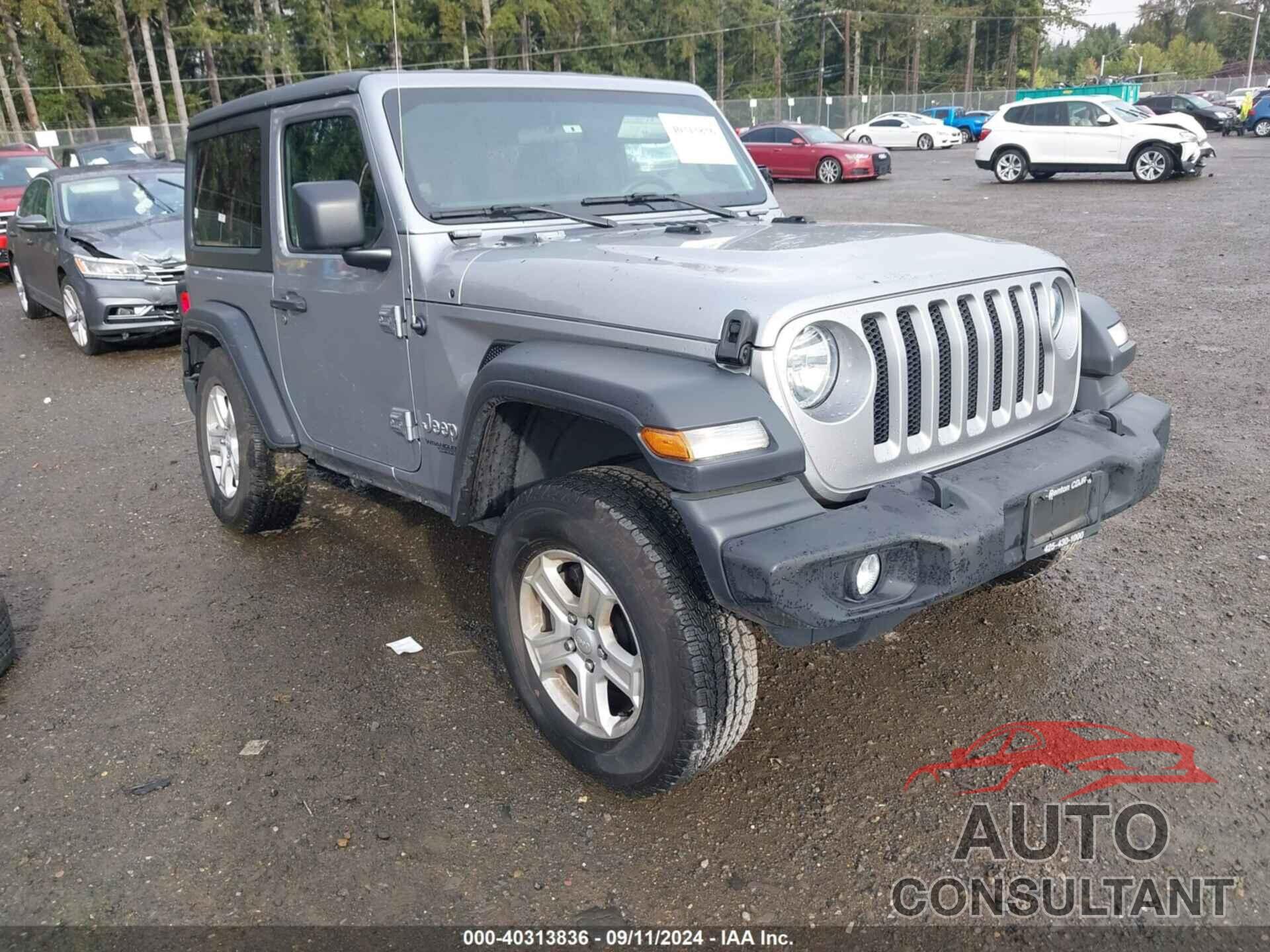 JEEP WRANGLER 2020 - 1C4GJXAN8LW203850