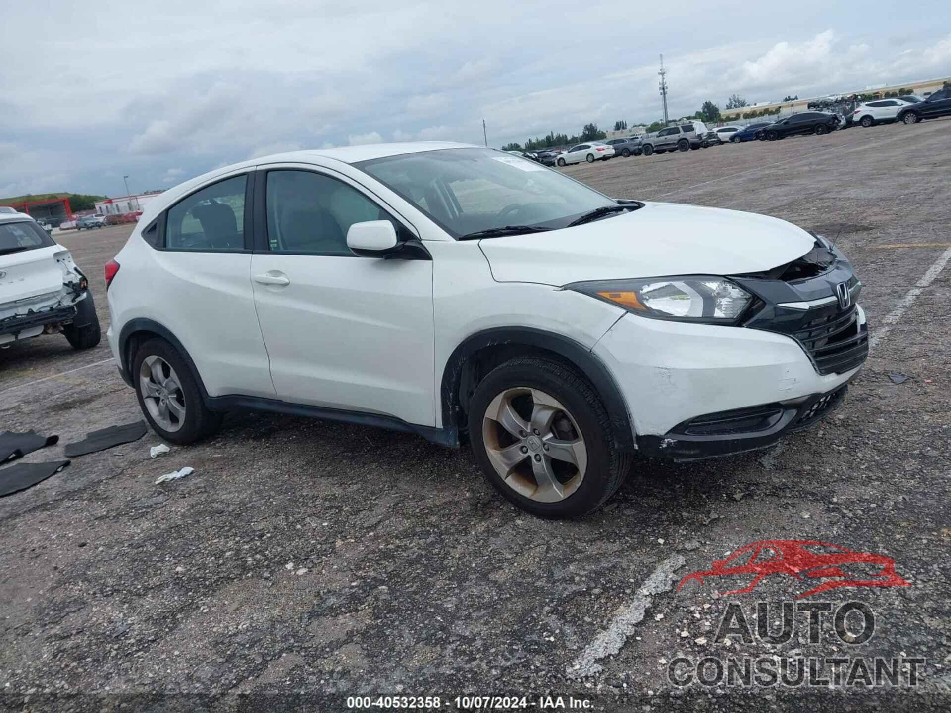 HONDA HR-V 2018 - 3CZRU5H33JM702684