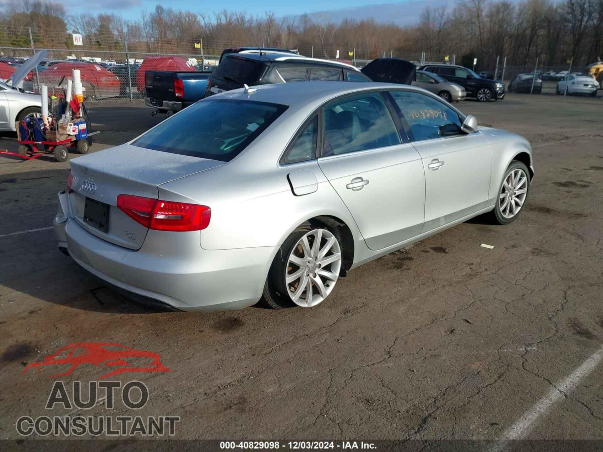 AUDI A4 2013 - WAUBFAFL3DN049732