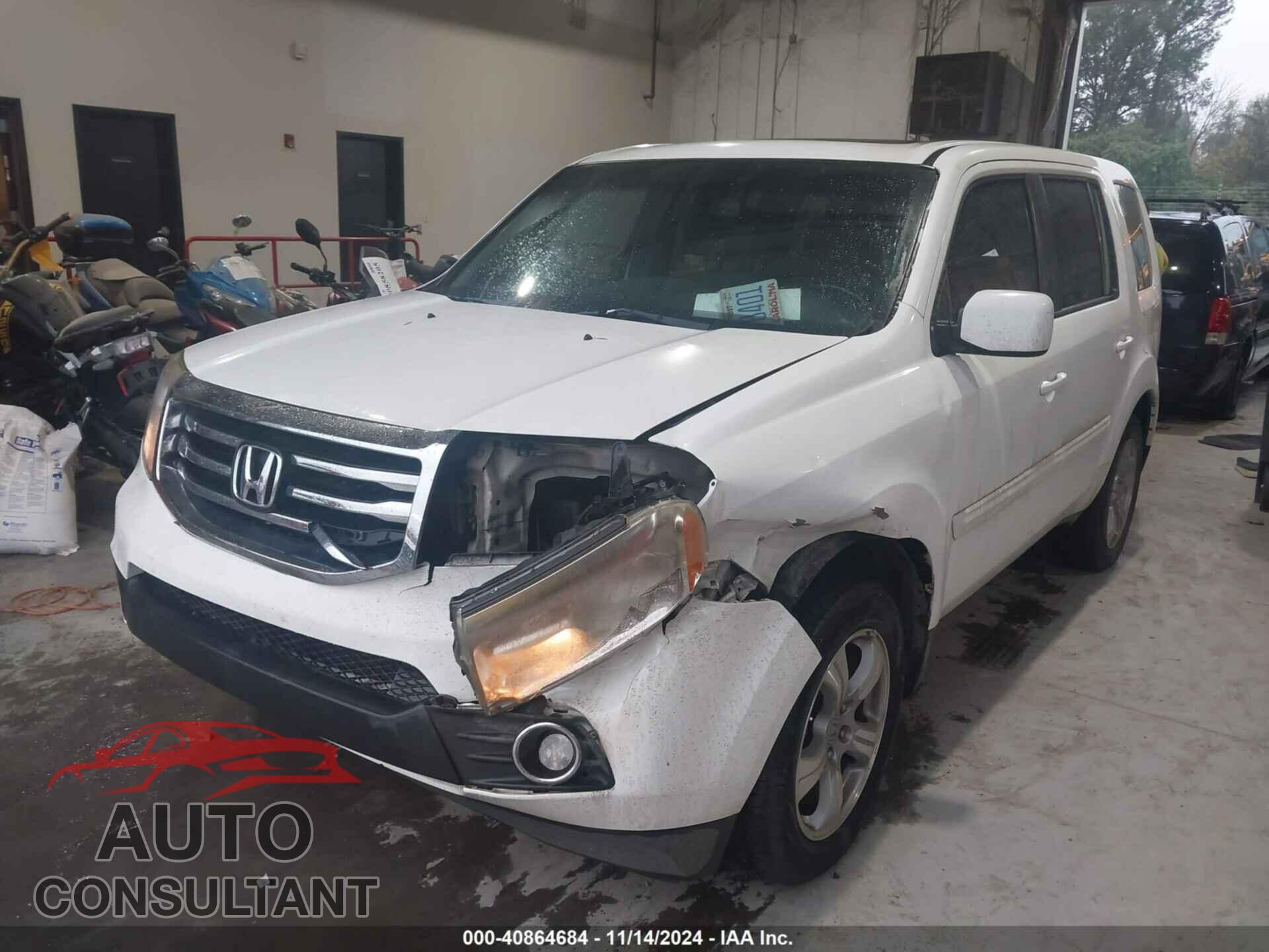 HONDA PILOT 2012 - 5FNYF3H56CB005664