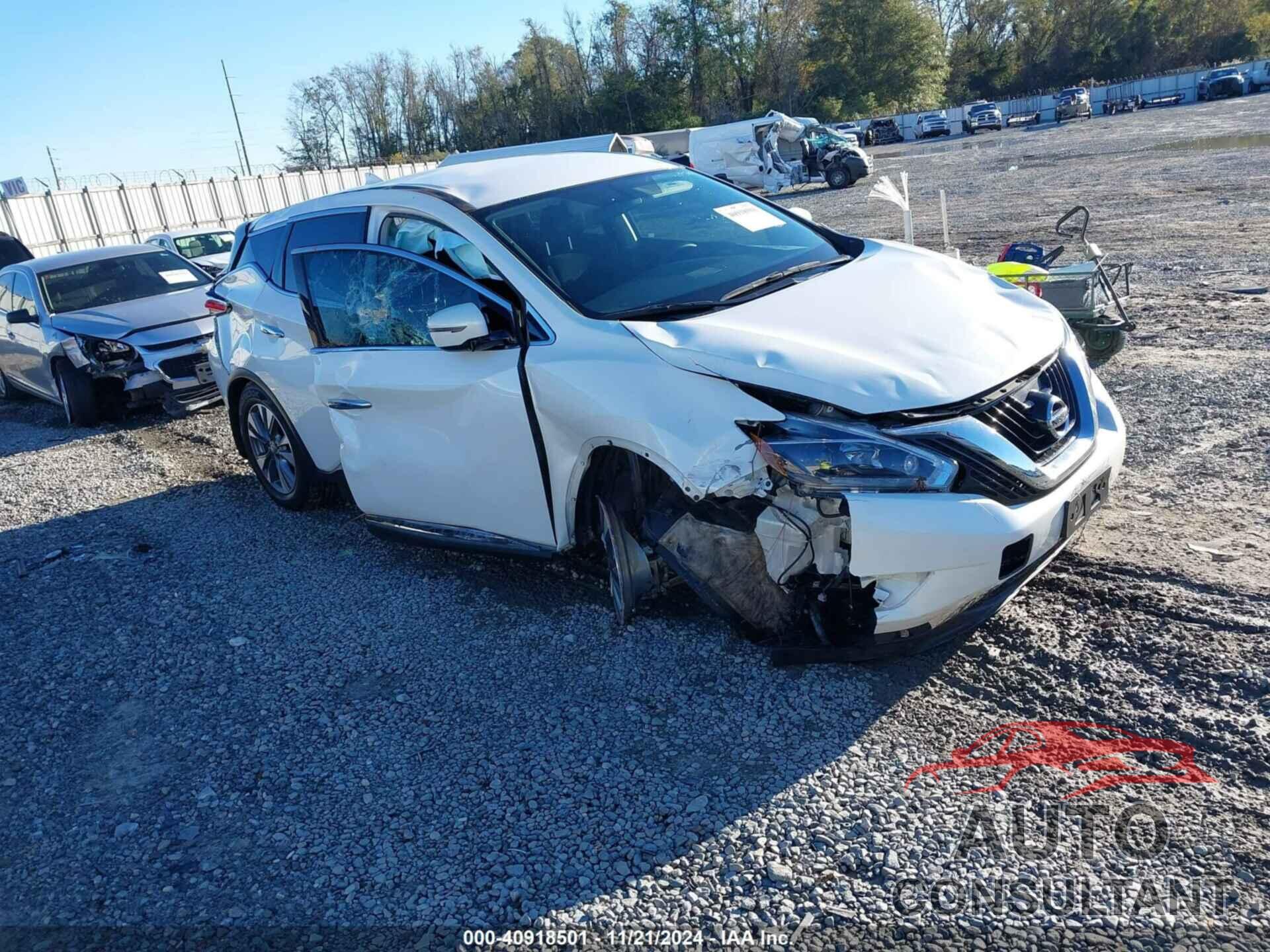 NISSAN MURANO 2018 - 5N1AZ2MGXJN172128