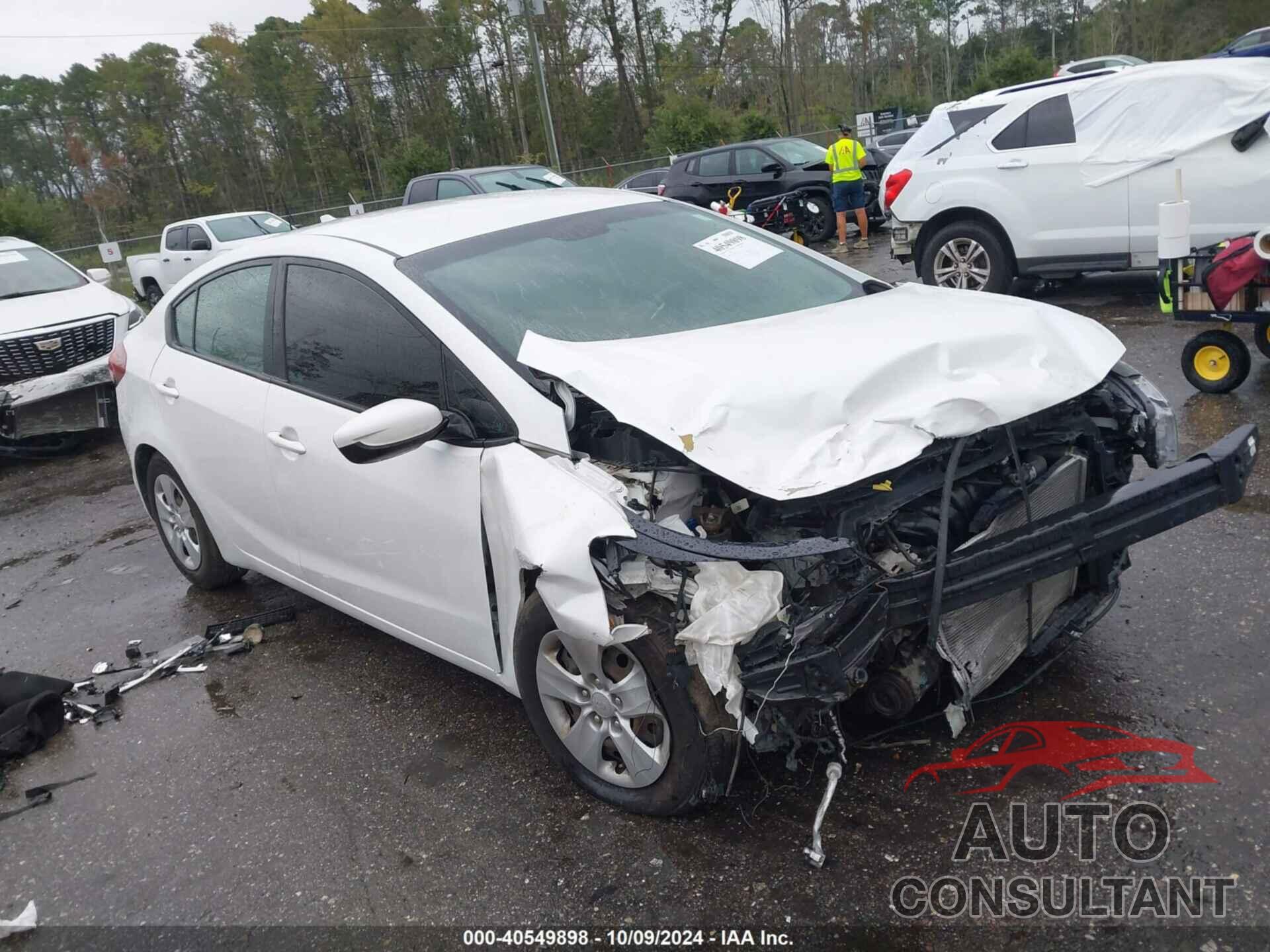 KIA FORTE 2017 - 3KPFL4A70HE137186