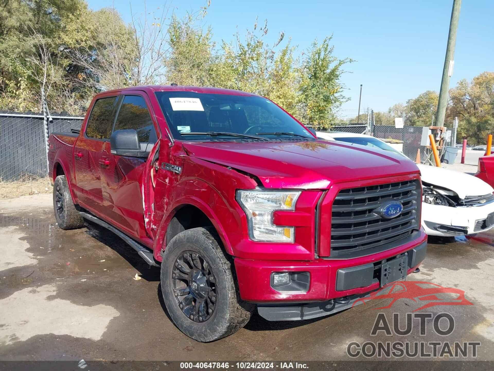 FORD F-150 2016 - 1FTEW1EPXGKD54381