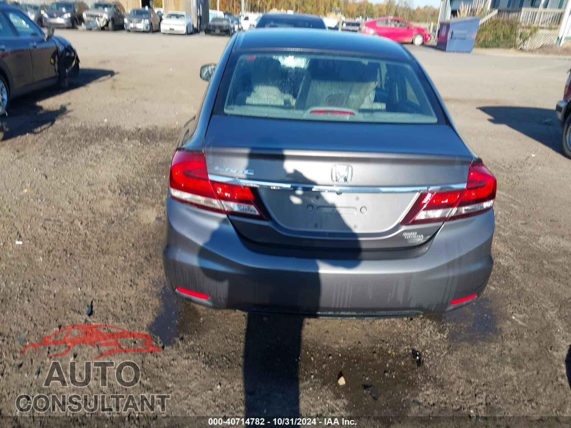 HONDA CIVIC 2013 - 2HGFB2F51DH595690
