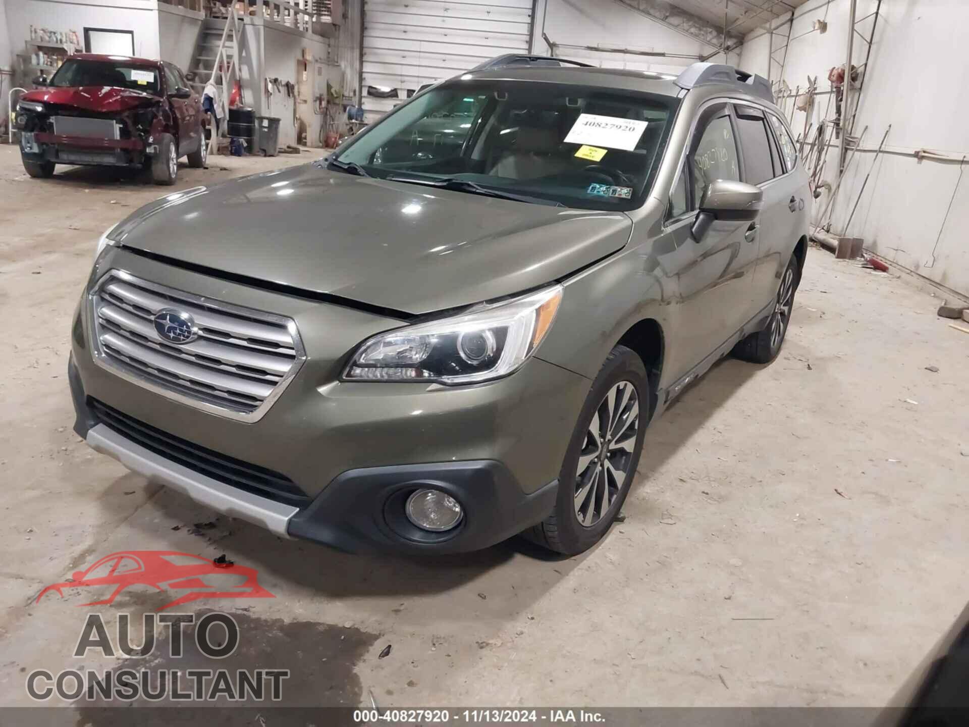 SUBARU OUTBACK 2017 - 4S4BSANC0H3343330