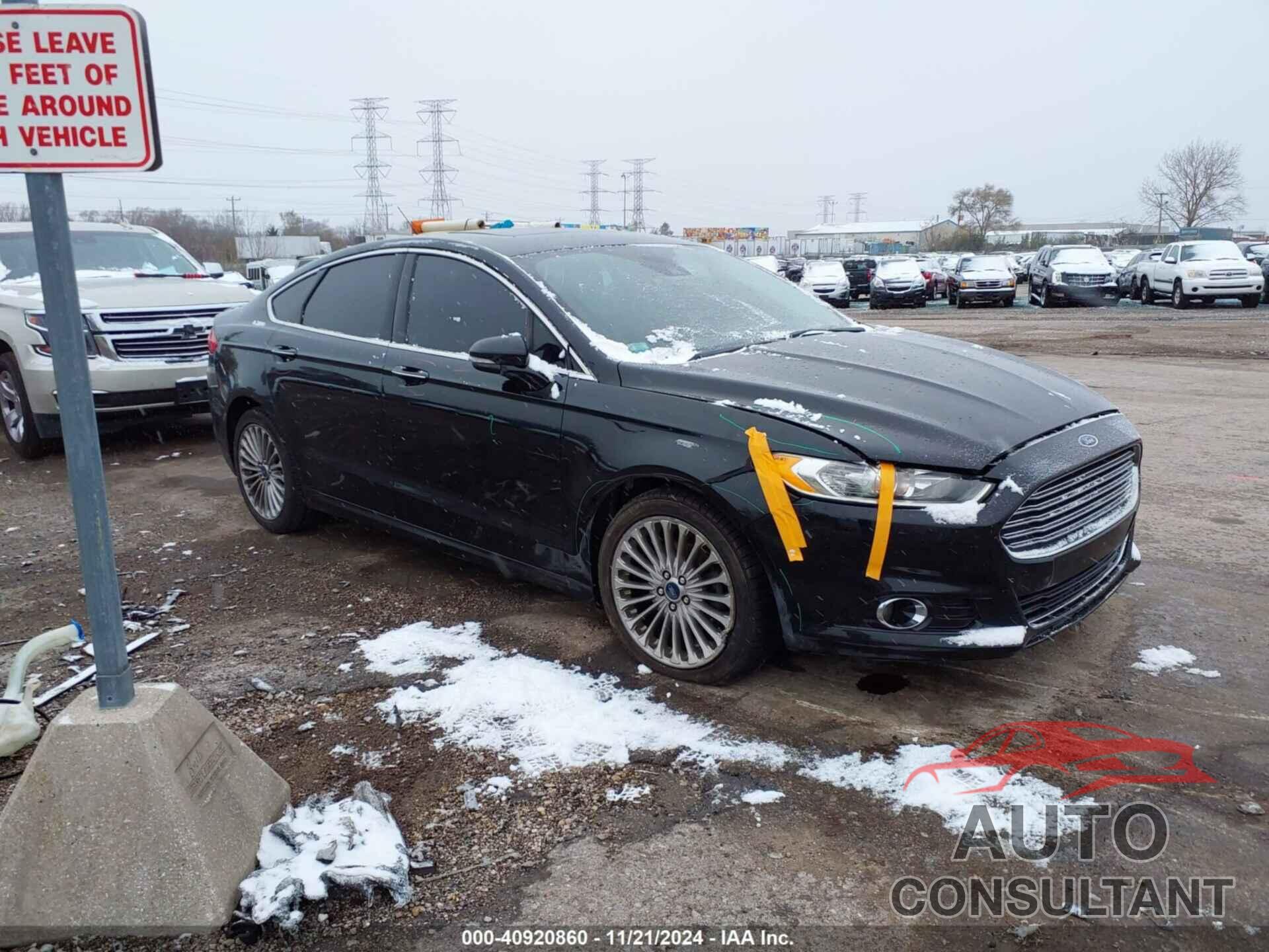 FORD FUSION 2016 - 3FA6P0D97GR186408