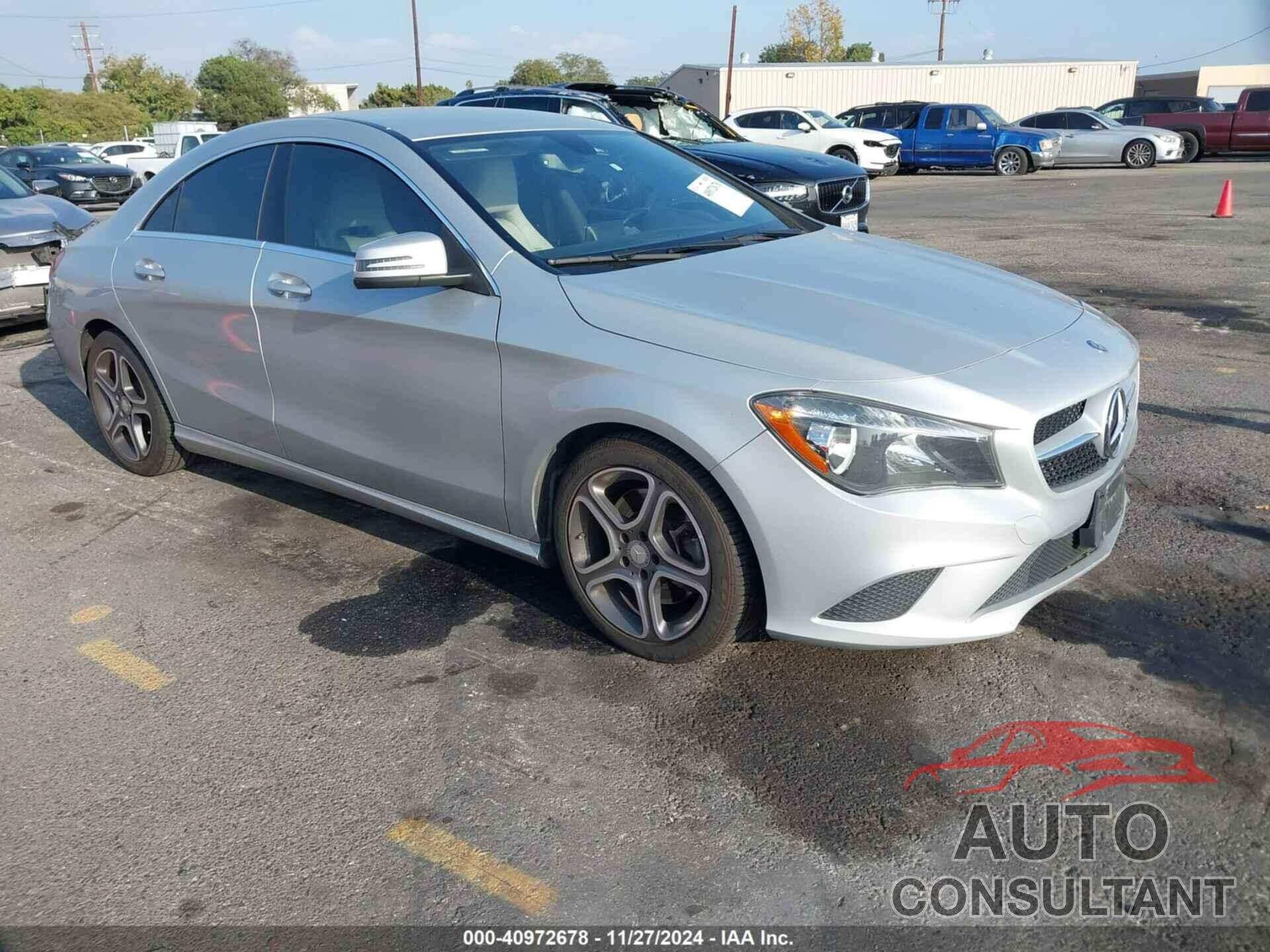 MERCEDES-BENZ CLA 250 2014 - WDDSJ4EB3EN063892