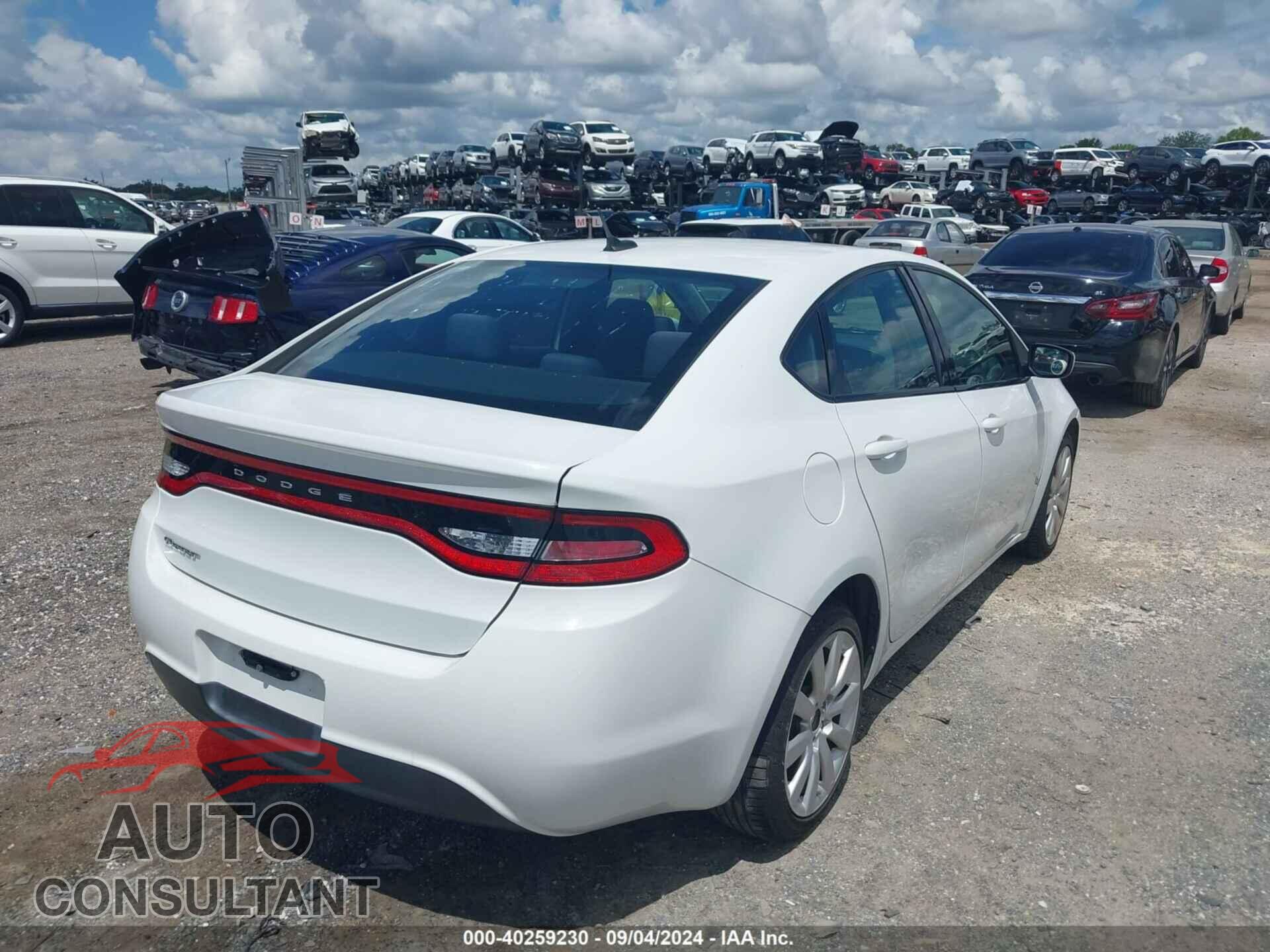 DODGE DART 2016 - 1C3CDFAA8GD767355