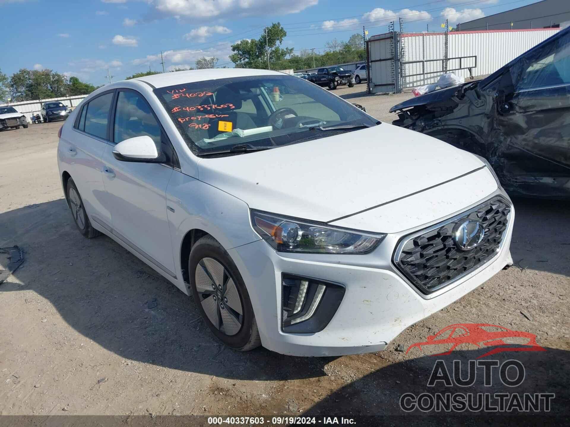 HYUNDAI IONIQ HYBRID 2020 - KMHC75LCXLU234022