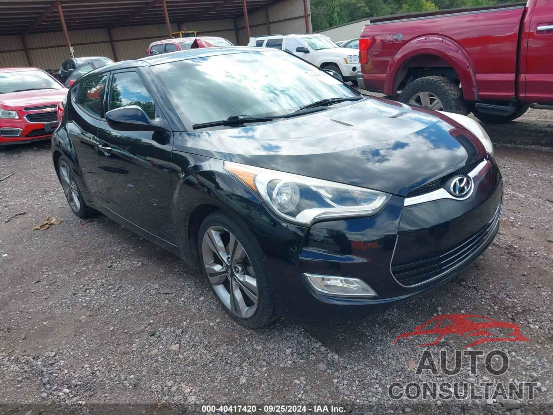 HYUNDAI VELOSTER 2016 - KMHTC6AD0GU291008