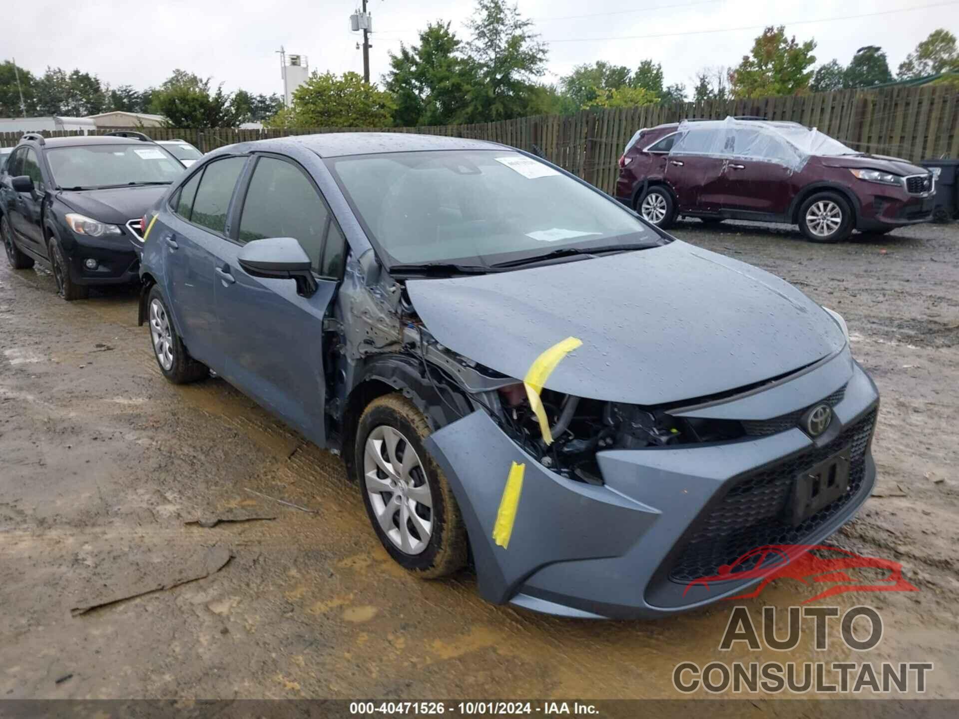 TOYOTA COROLLA 2021 - JTDEPMAE9MJ142625