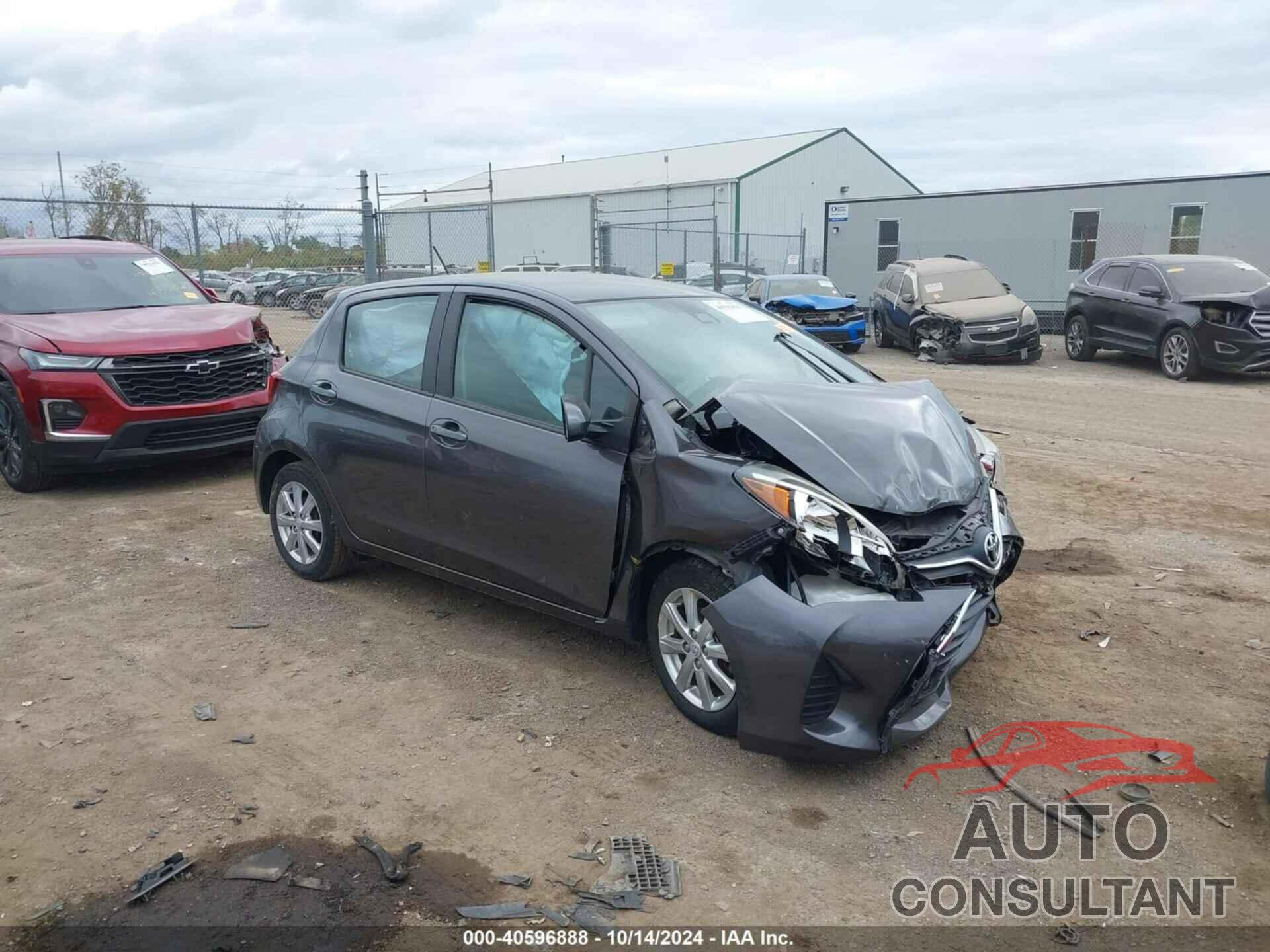 TOYOTA YARIS 2017 - VNKKTUD34HA077320