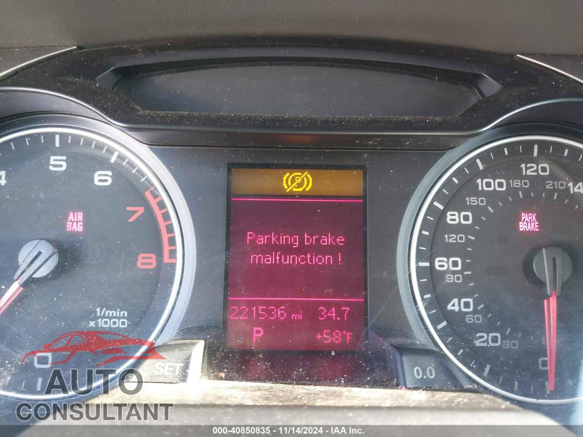 AUDI A4 2009 - WAUVF78K49A177626