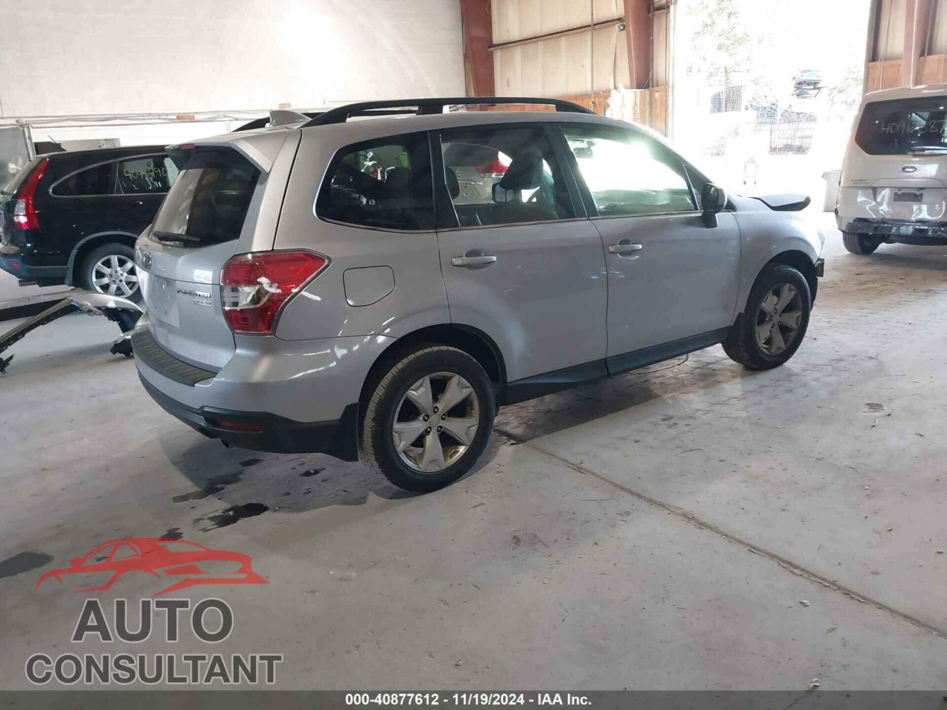 SUBARU FORESTER 2016 - JF2SJAKC3GH497206