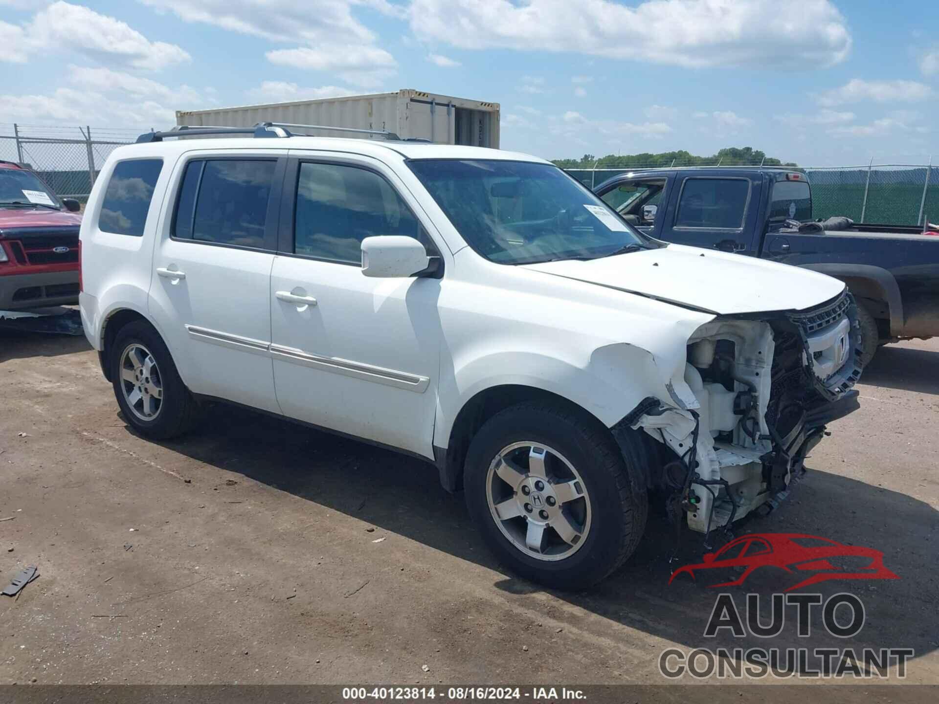 HONDA PILOT 2010 - 5FNYF4H90AB008727