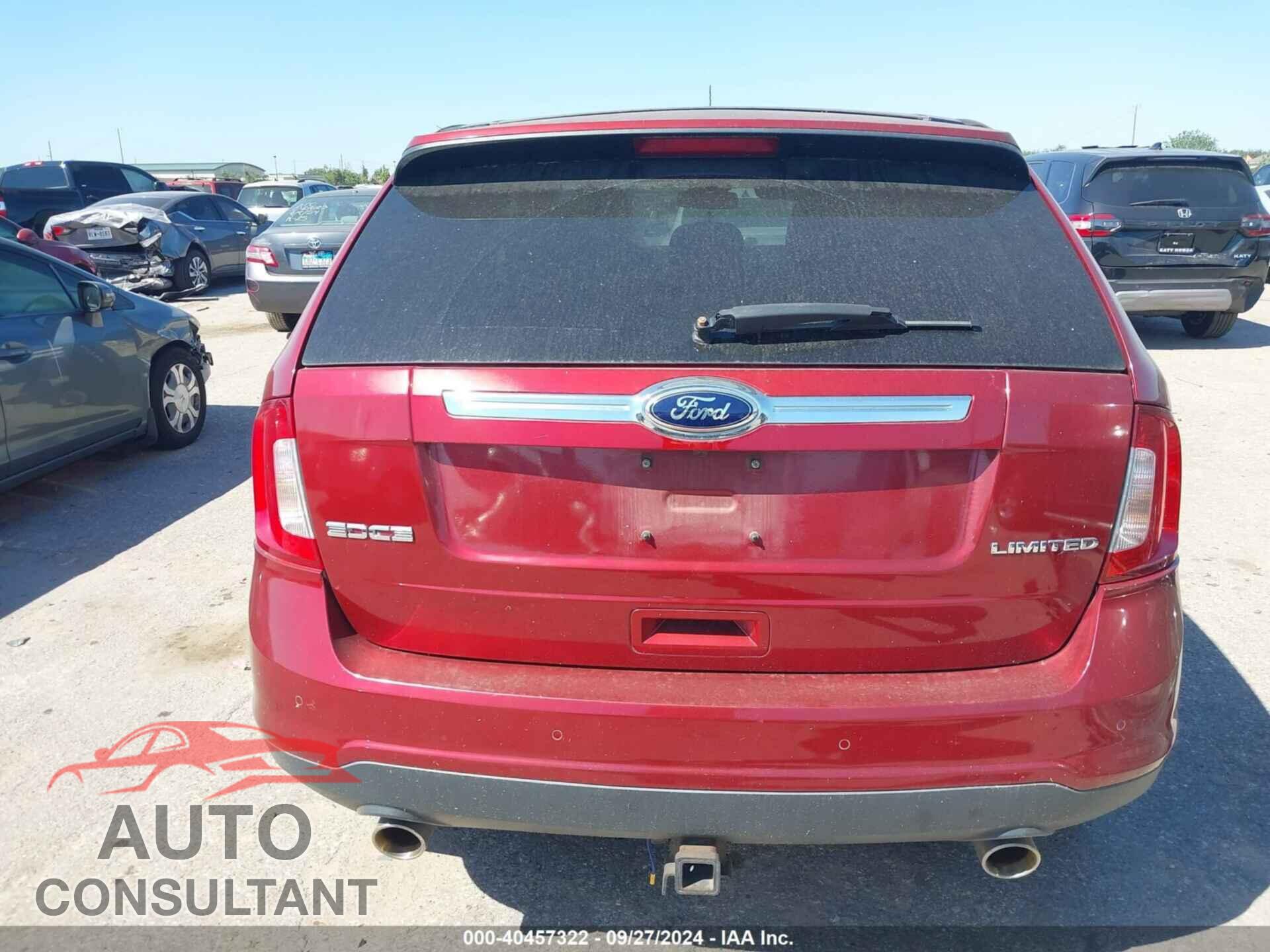 FORD EDGE 2013 - 2FMDK3KC8DBA36264