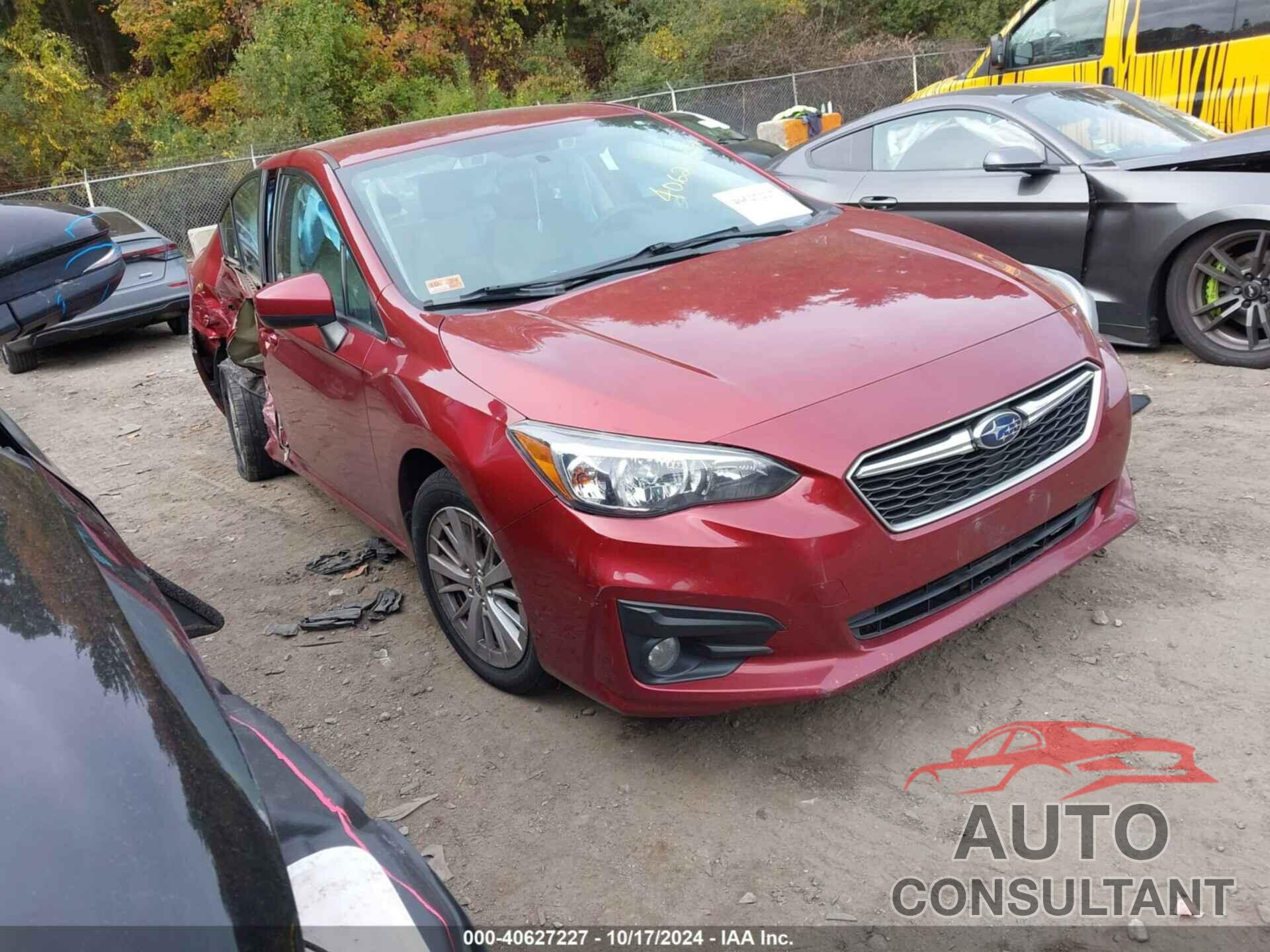 SUBARU IMPREZA 2017 - 4S3GKAD63H3610840