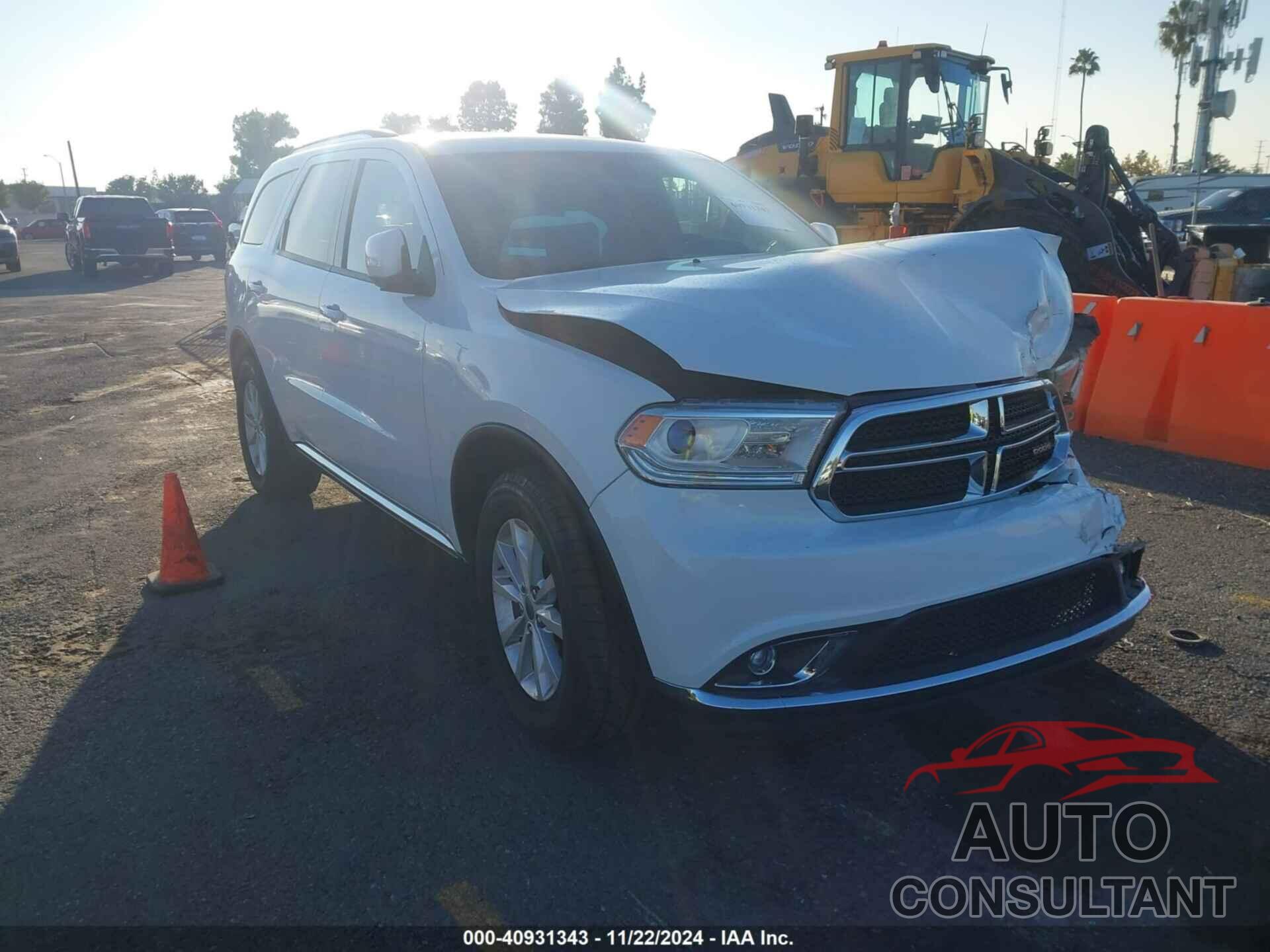 DODGE DURANGO 2019 - 1C4RDHAG5KC803393