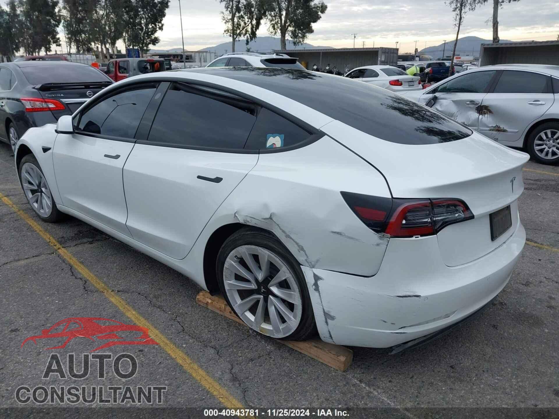 TESLA MODEL 3 2021 - 5YJ3E1EA9MF028652