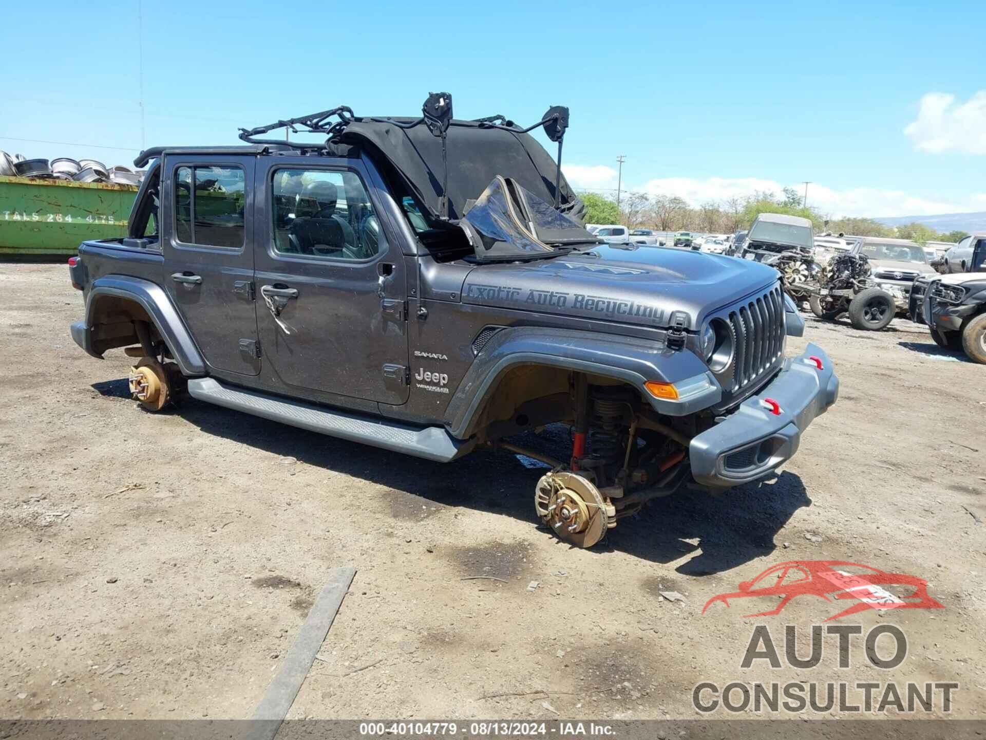 JEEP WRANGLER UNLIMITED 2018 - 1C4HJXEG5JW184073