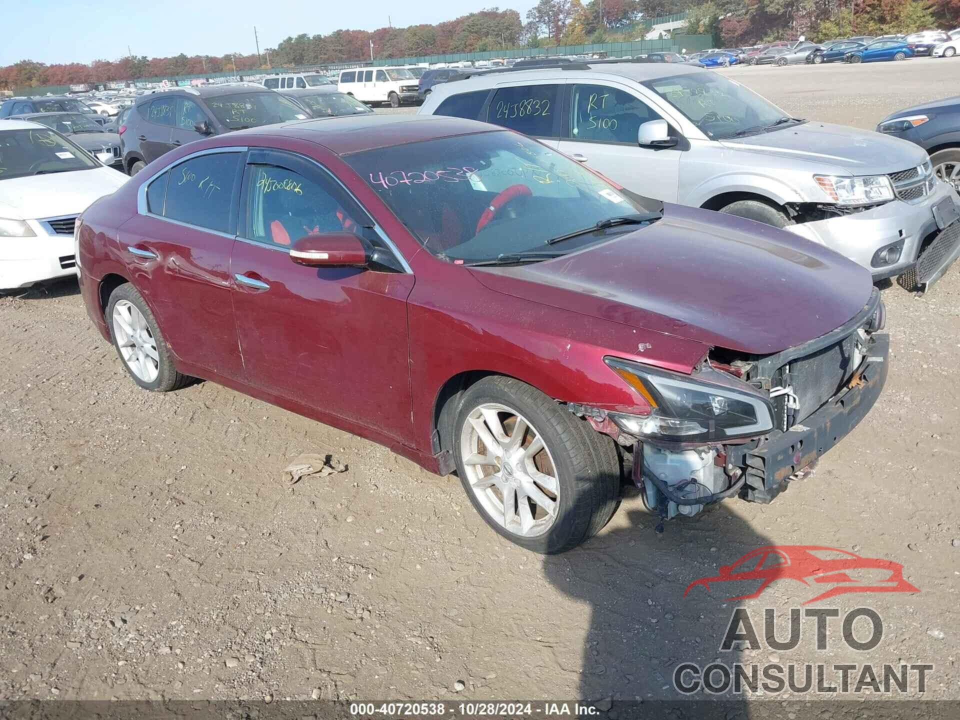 NISSAN MAXIMA 2011 - 1N4AA5AP1BC820413